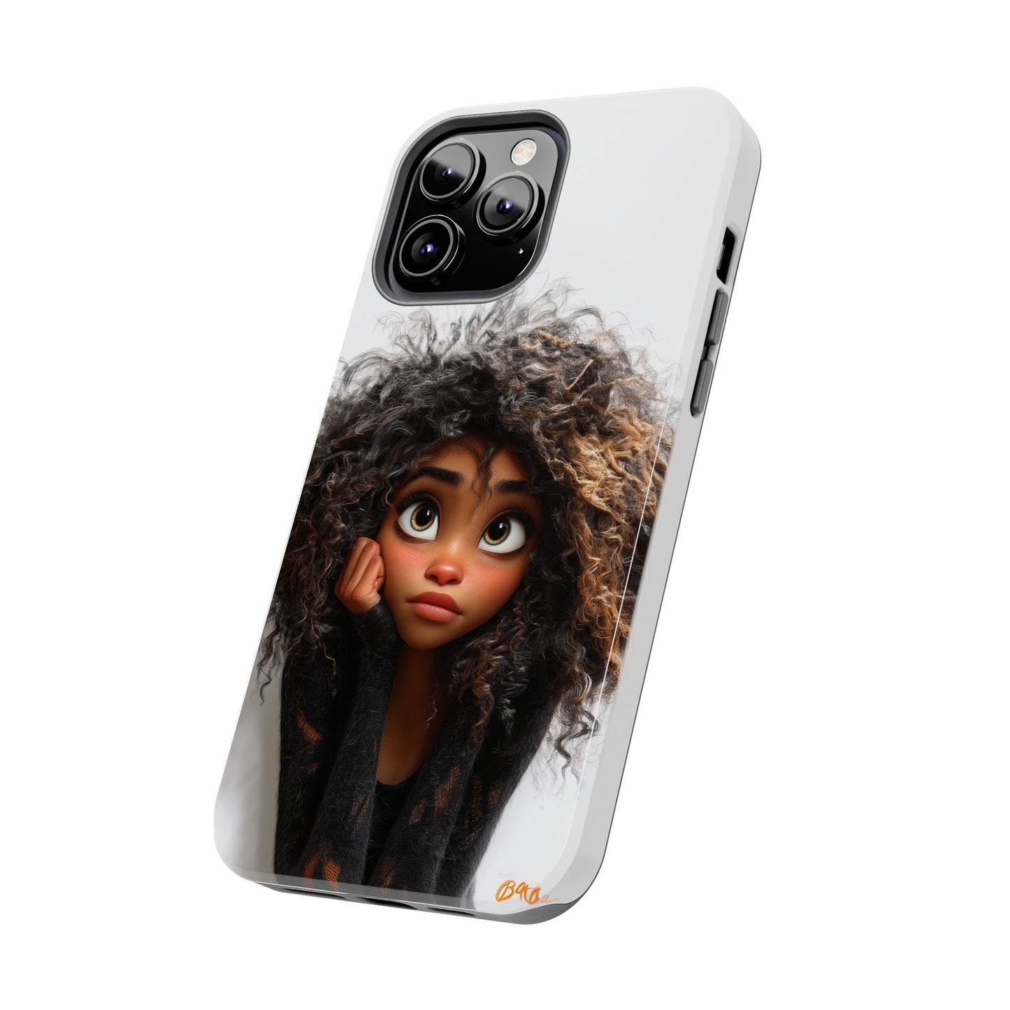 Whimsical Tough Phone Case – Playful Character Design for Teens & Creatives
