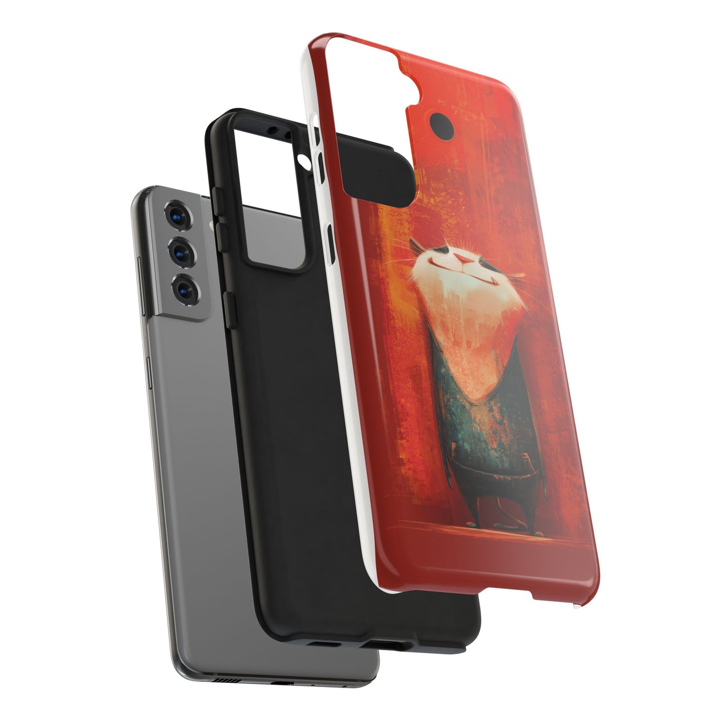 Funny Animal Tough Phone Case – Durable Protection with Whimsical Design
