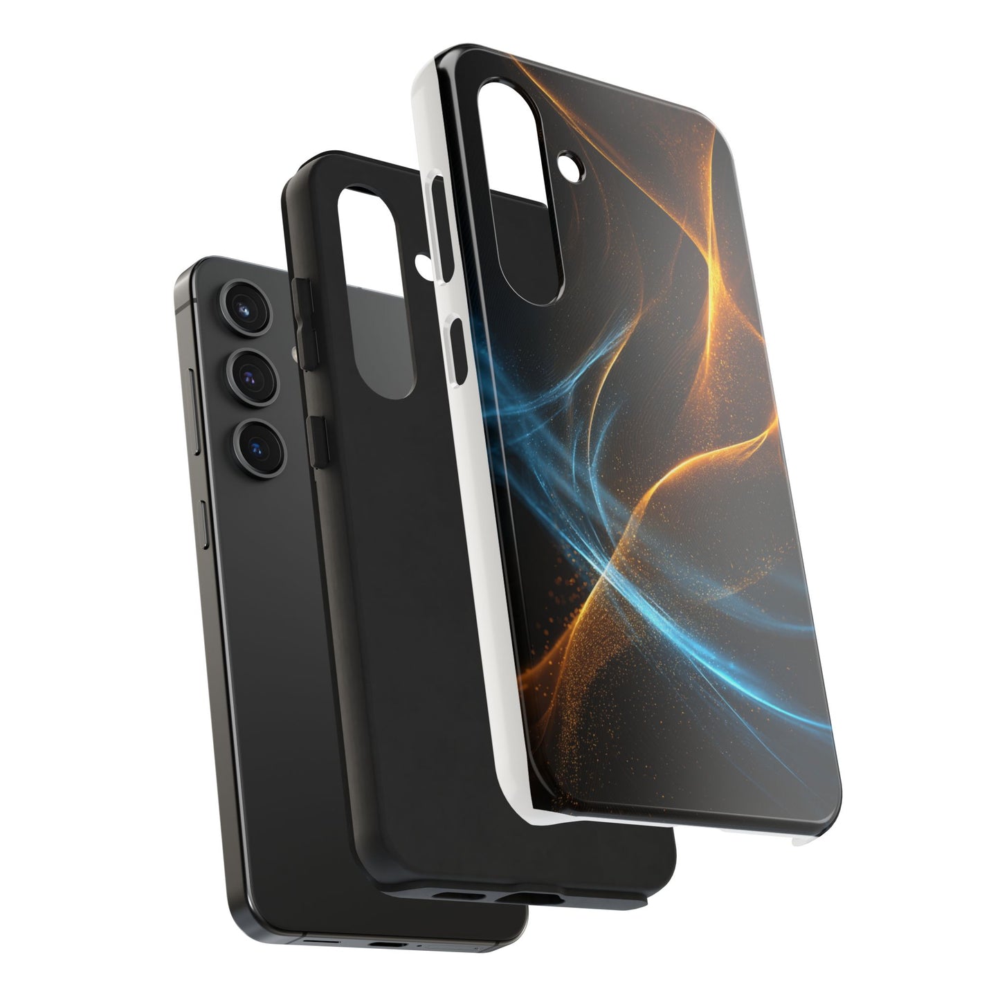 Dynamic Wave Tough Phone Case - Durable and Stylish