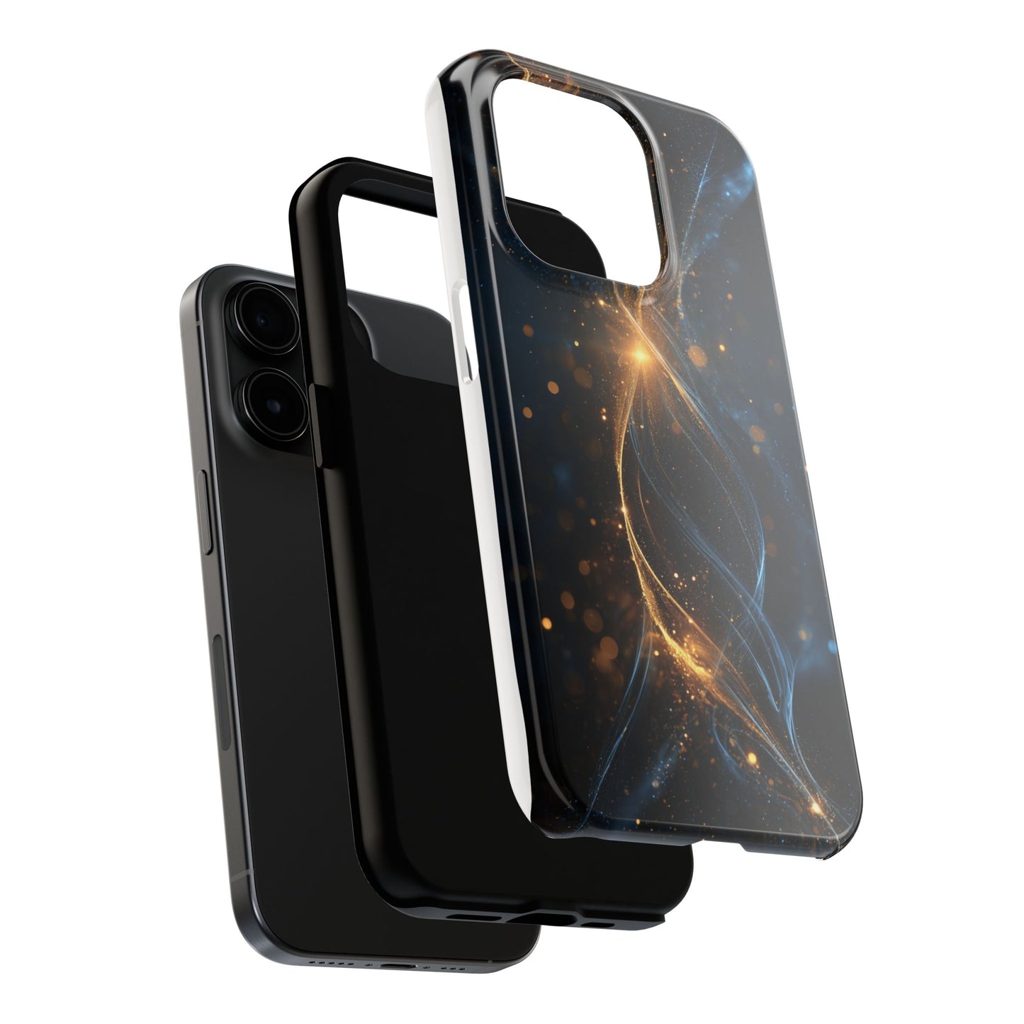 Cosmic Swirl Tough Phone Case - Protective Cover for Stylish Tech Lovers