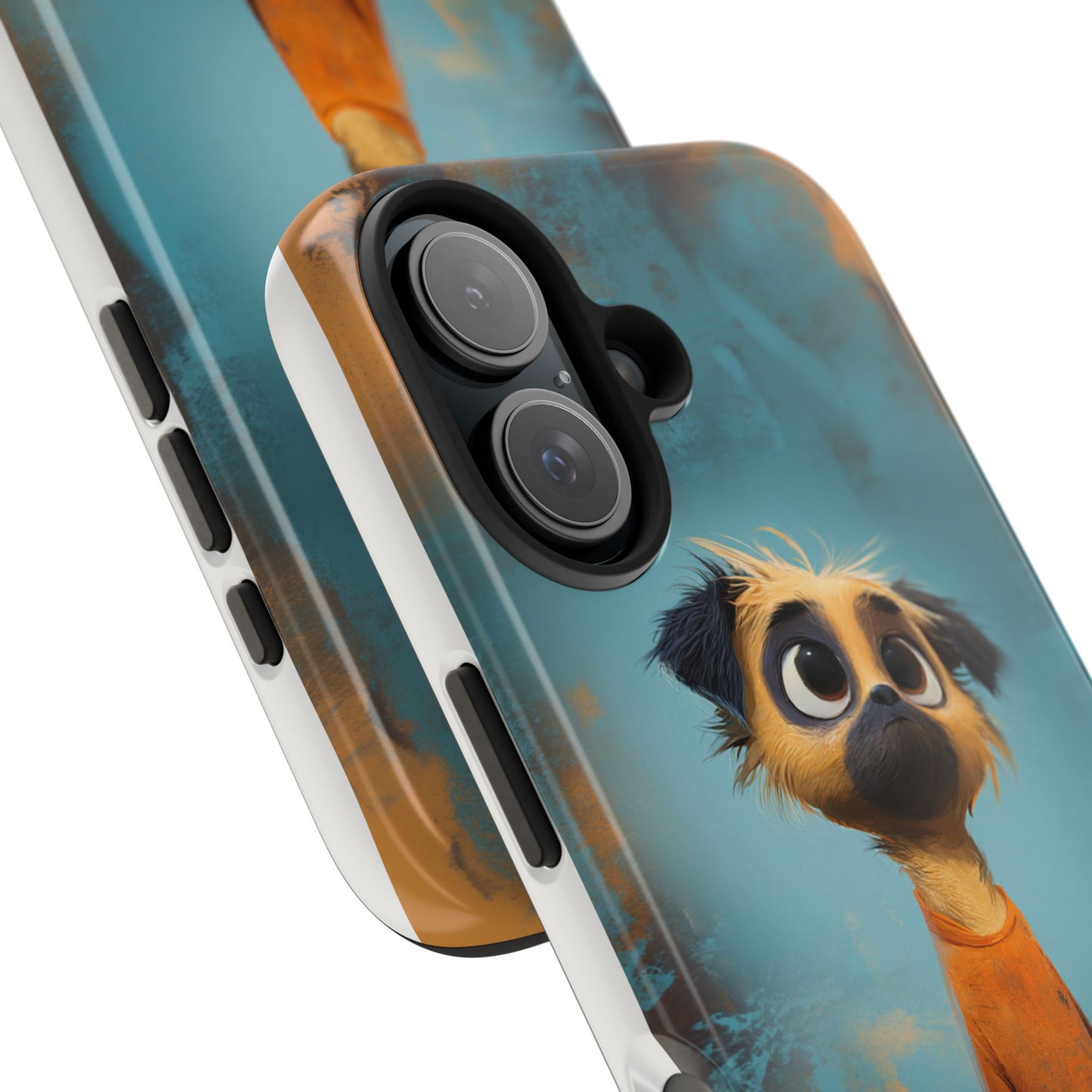 Cute Cartoon Dog Tough Phone Case for Pet Lovers
