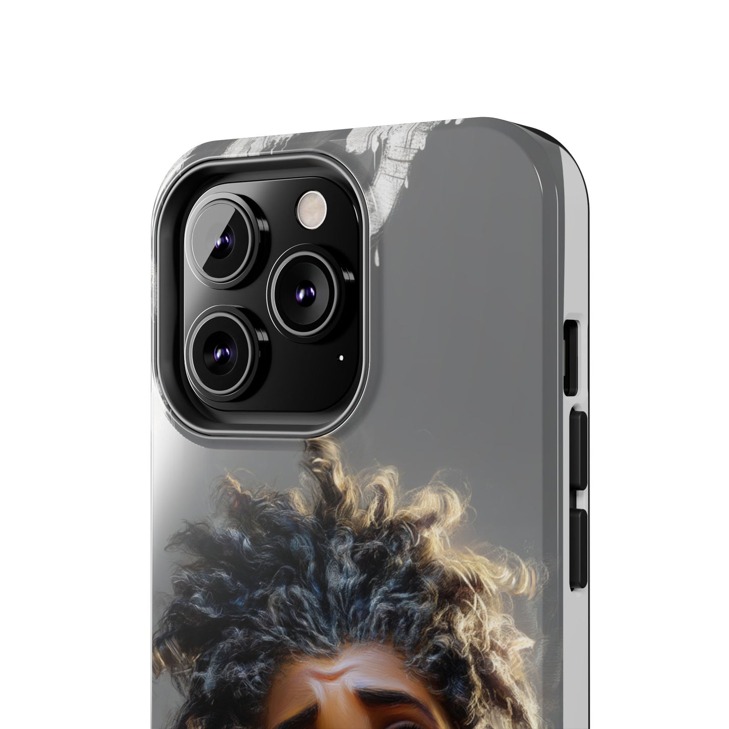 Whimsical Tough Phone Case - Artistic Design for Kids and Tweens