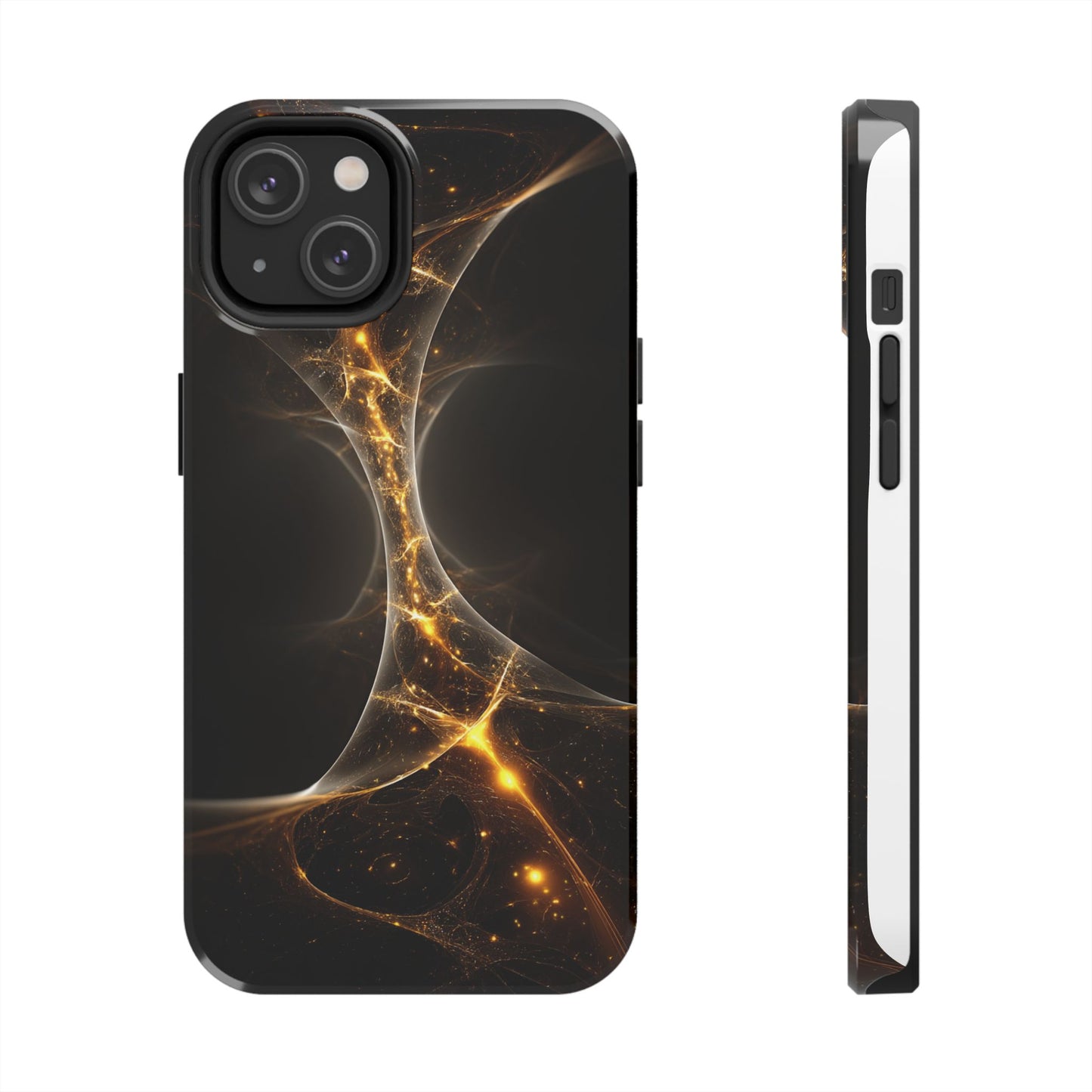 Cosmic Glow Tough Phone Case - Durable Protection with Stellar Design