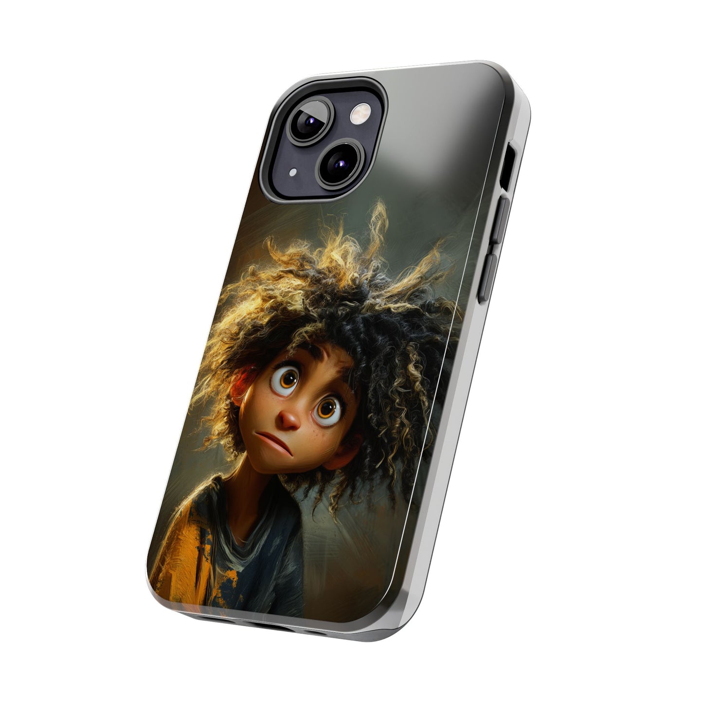 Whimsical Character Tough Phone Case for Kids