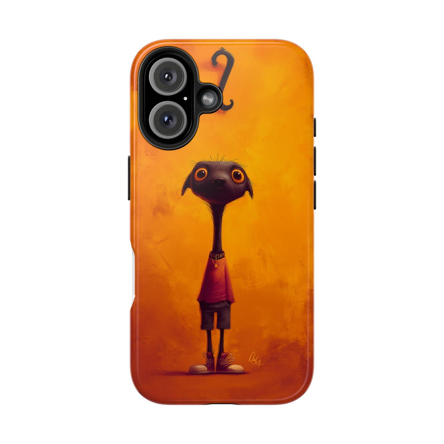 Whimsical Tough Phone Cases - Unique, Durable Design for Creative Minds