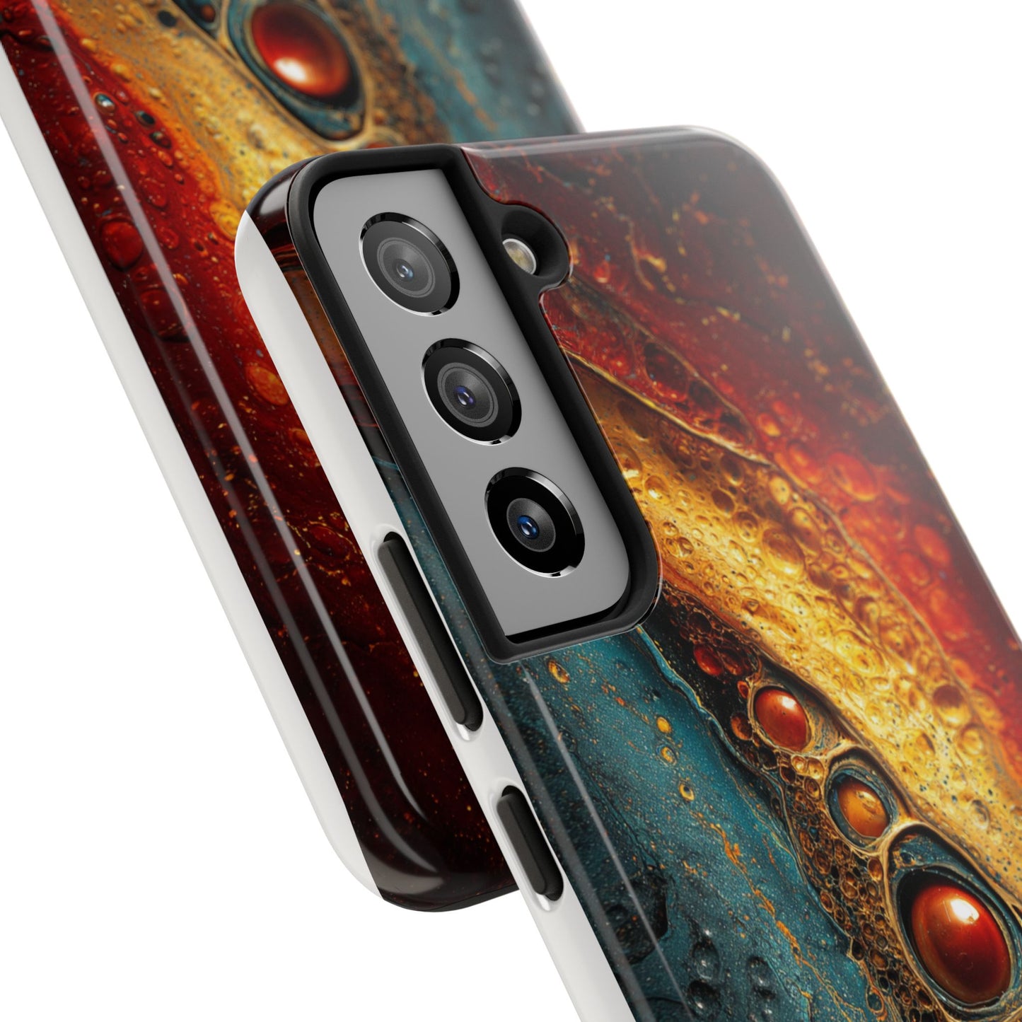 Abstract Colorful Tough Phone Case - Protective Cover with Unique Design