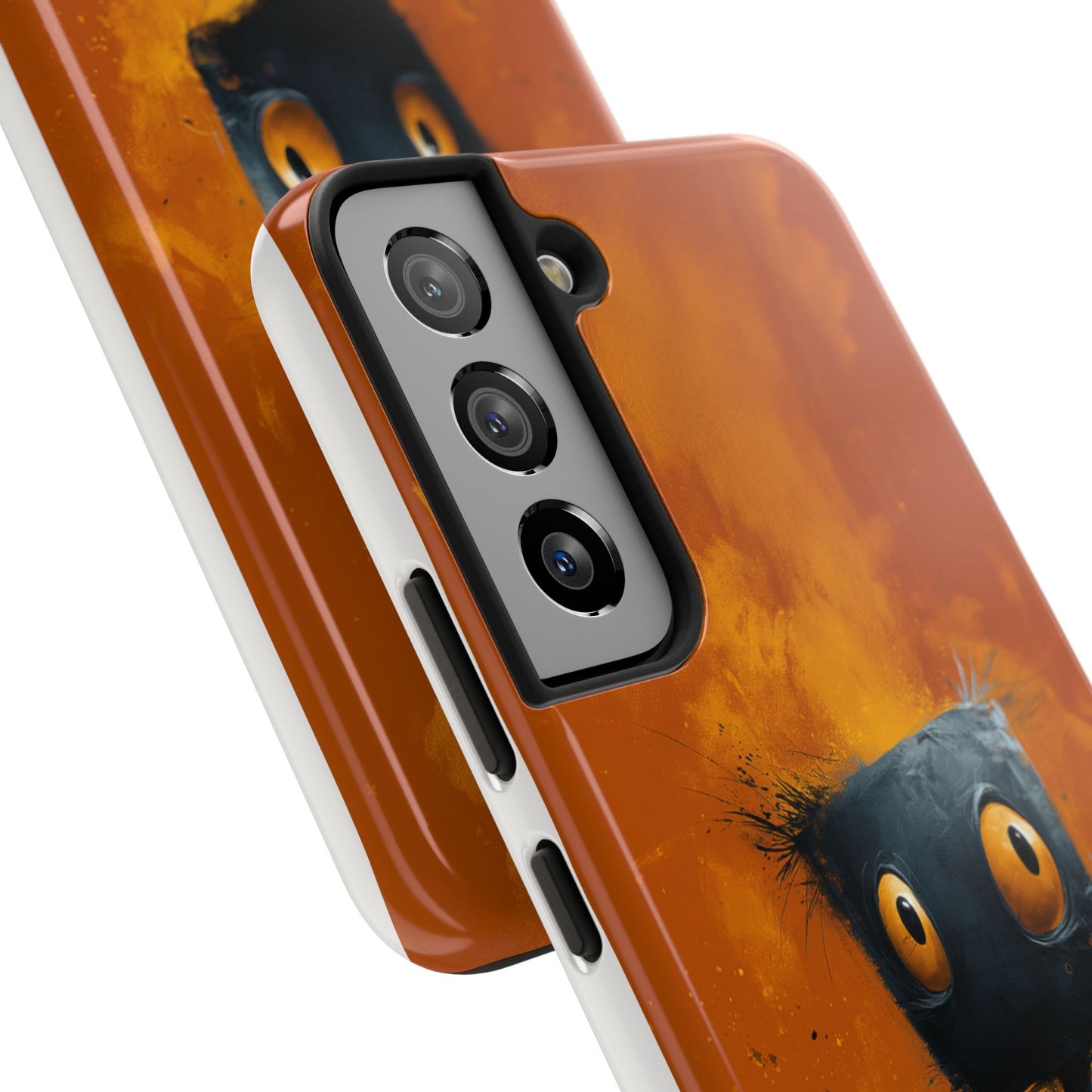 Cute Monster Tough Phone Case - Durable Protector for Kids & Adults