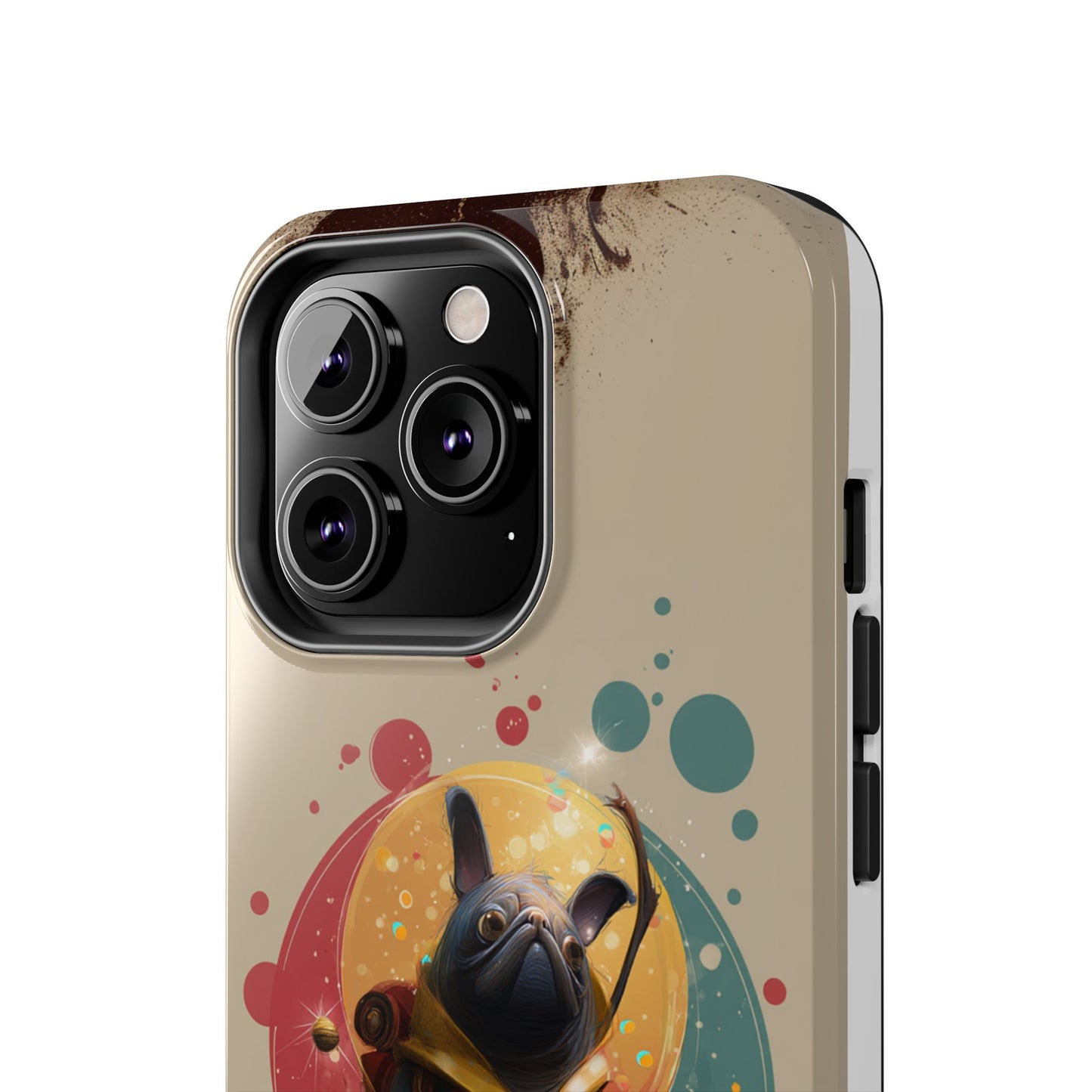 Whimsical Pet-Inspired Tough Phone Case - Perfect for Animal Lovers