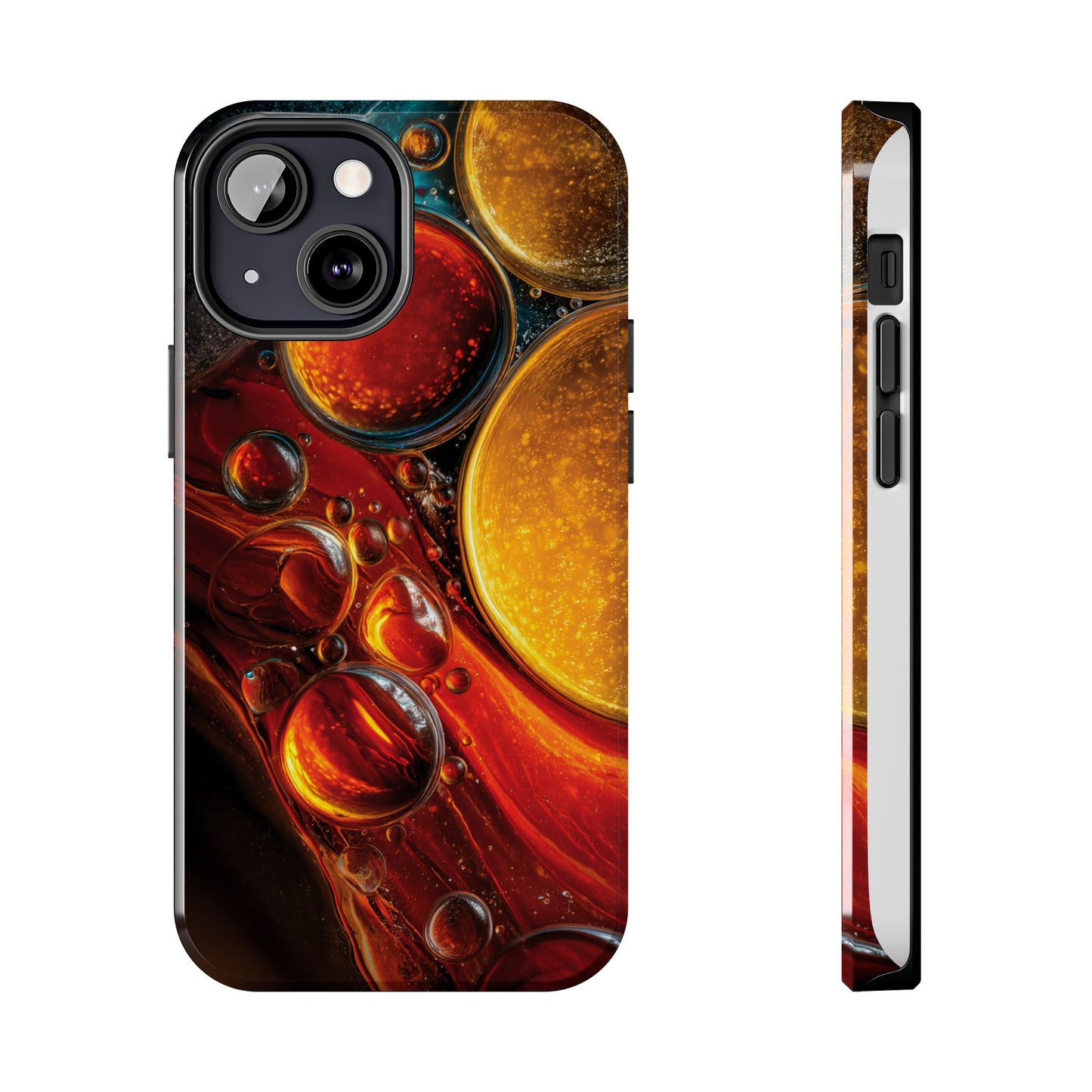 Vibrant Abstract Tough Phone Case - Protective Cover with Colorful Design