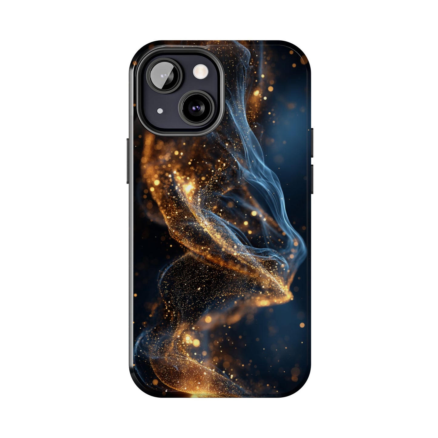 Elegant Gold Swirl Tough Phone Case – Durable & Stylish Protection for Your Device