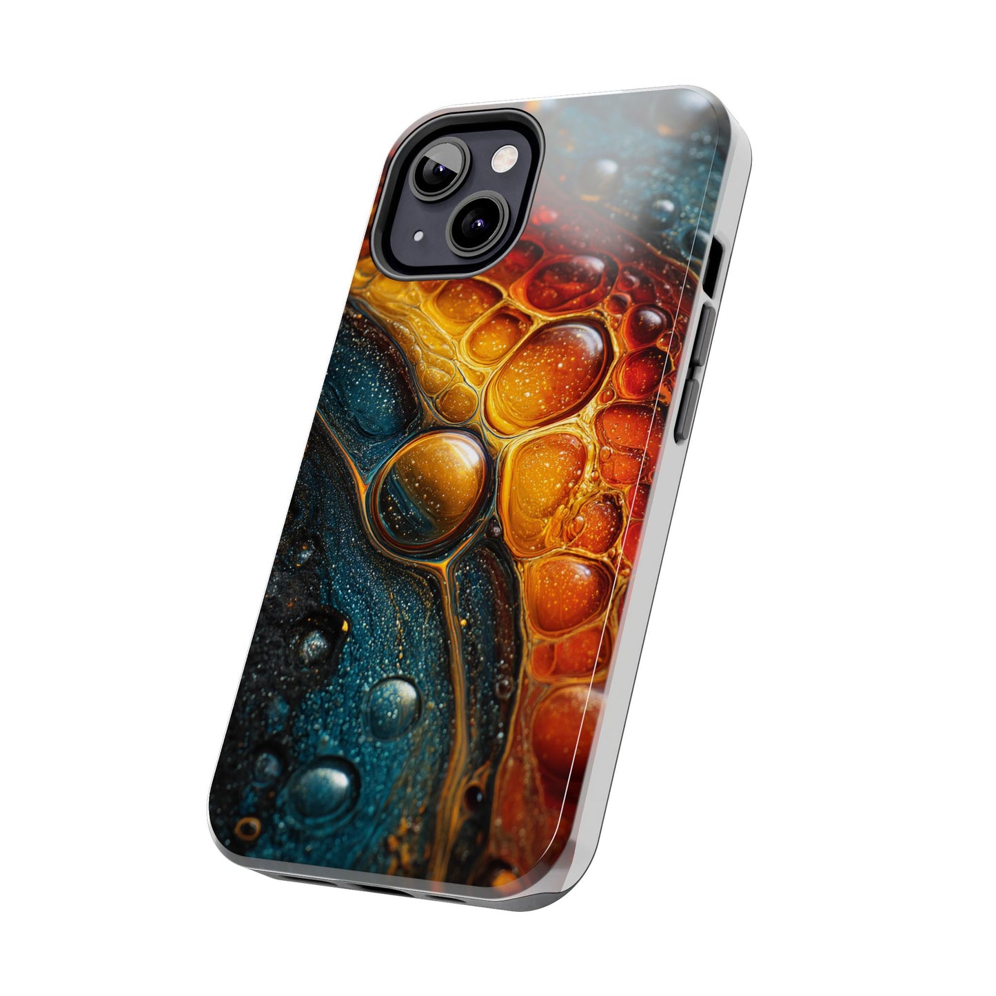 Abstract Art Tough Phone Case - Colorful Design for Stylish Protection