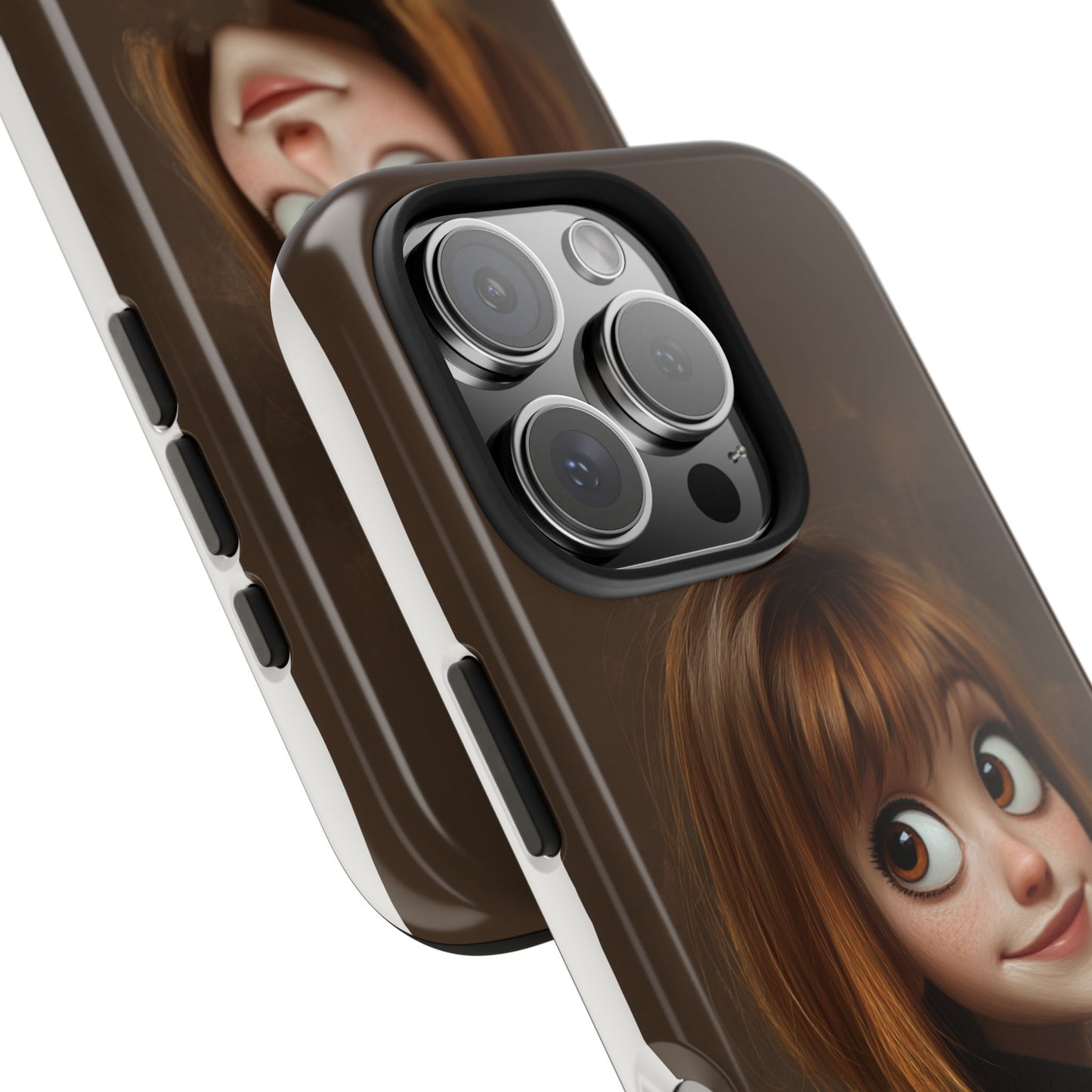 Cute Cartoon Character Tough Phone Case - Durable & Stylish Protection
