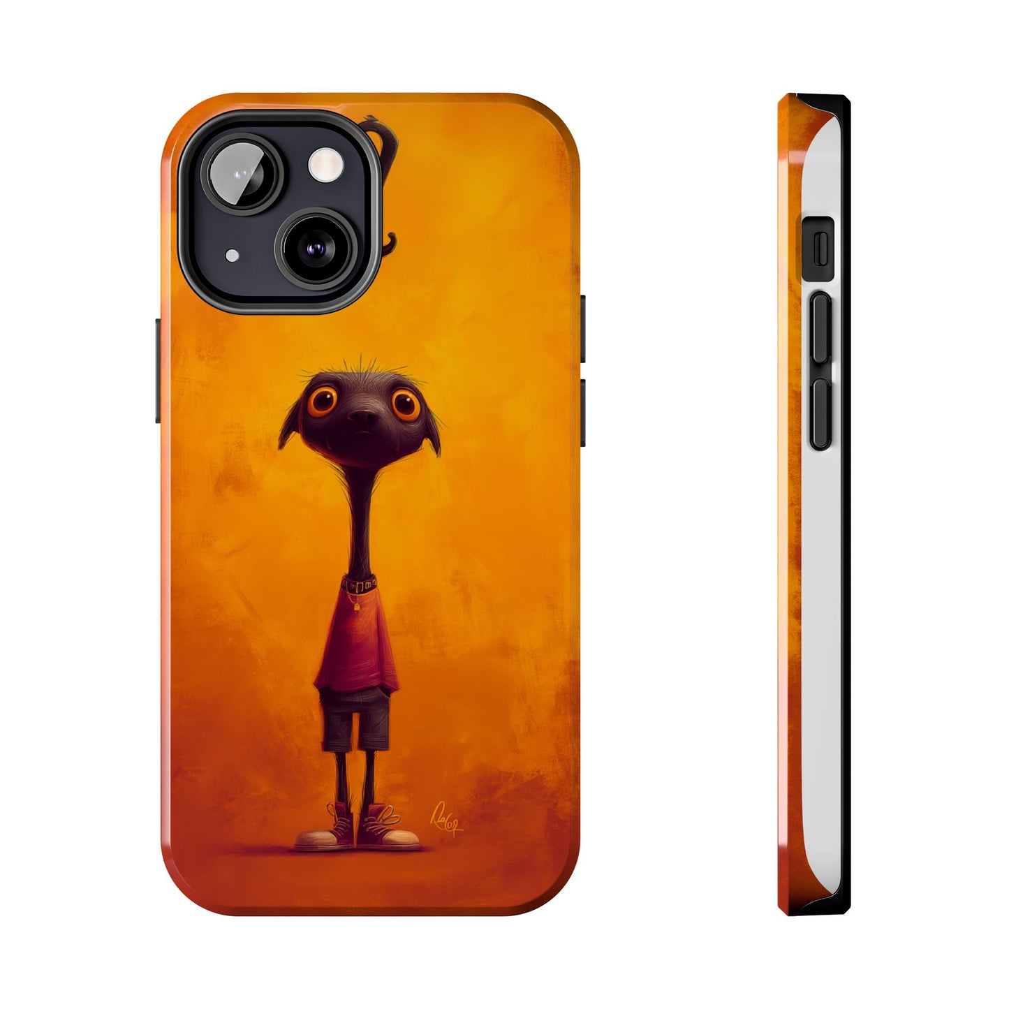 Whimsical Tough Phone Cases - Unique, Durable Design for Creative Minds