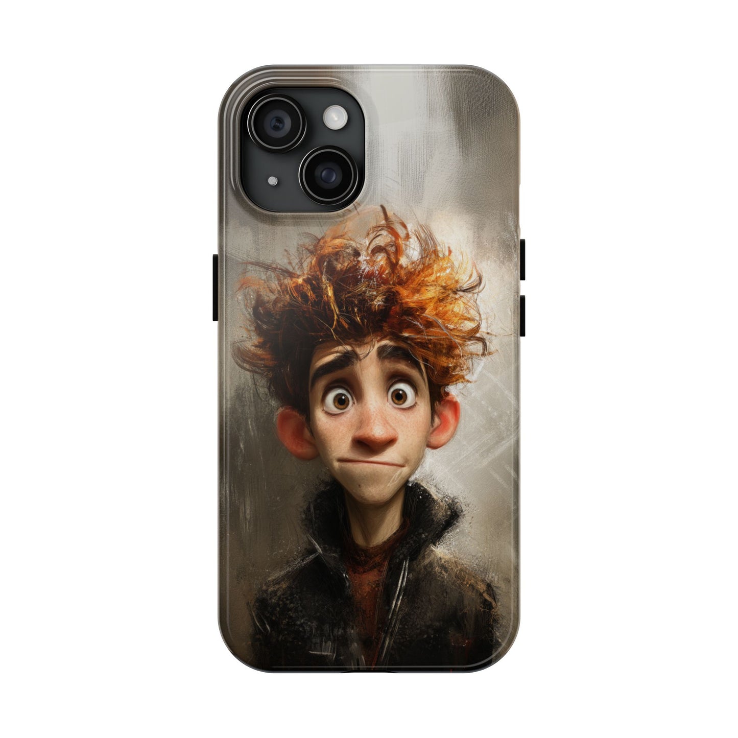 Whimsical Tough Phone Case – Unique Art Design for Creative Souls