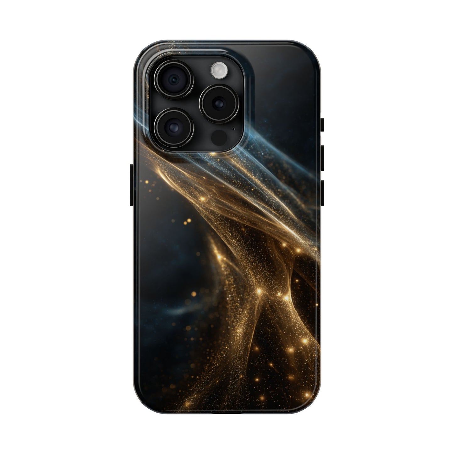 Stunning Gold Swirl Tough Phone Case - Stylish Protection with Elegance
