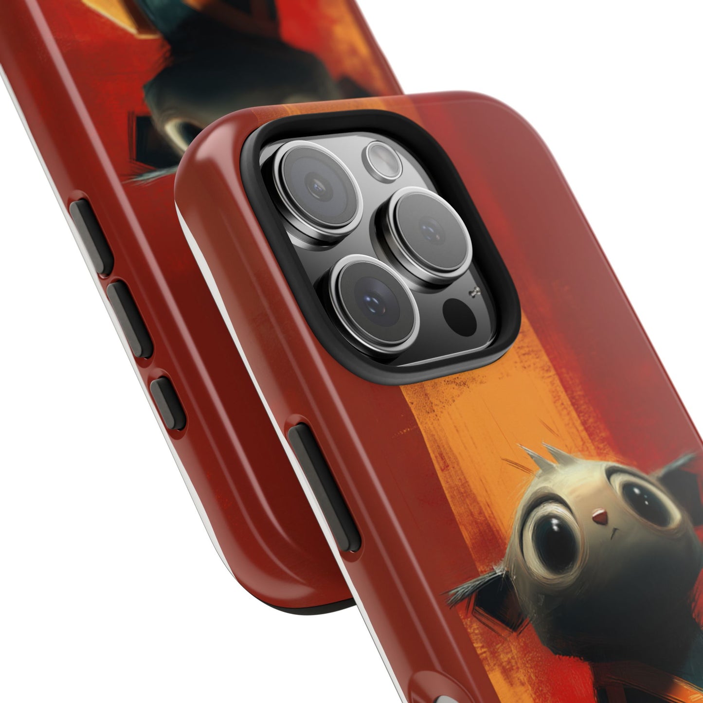 Adventurous Character Tough Phone Case - Durable Protection for Creative Souls