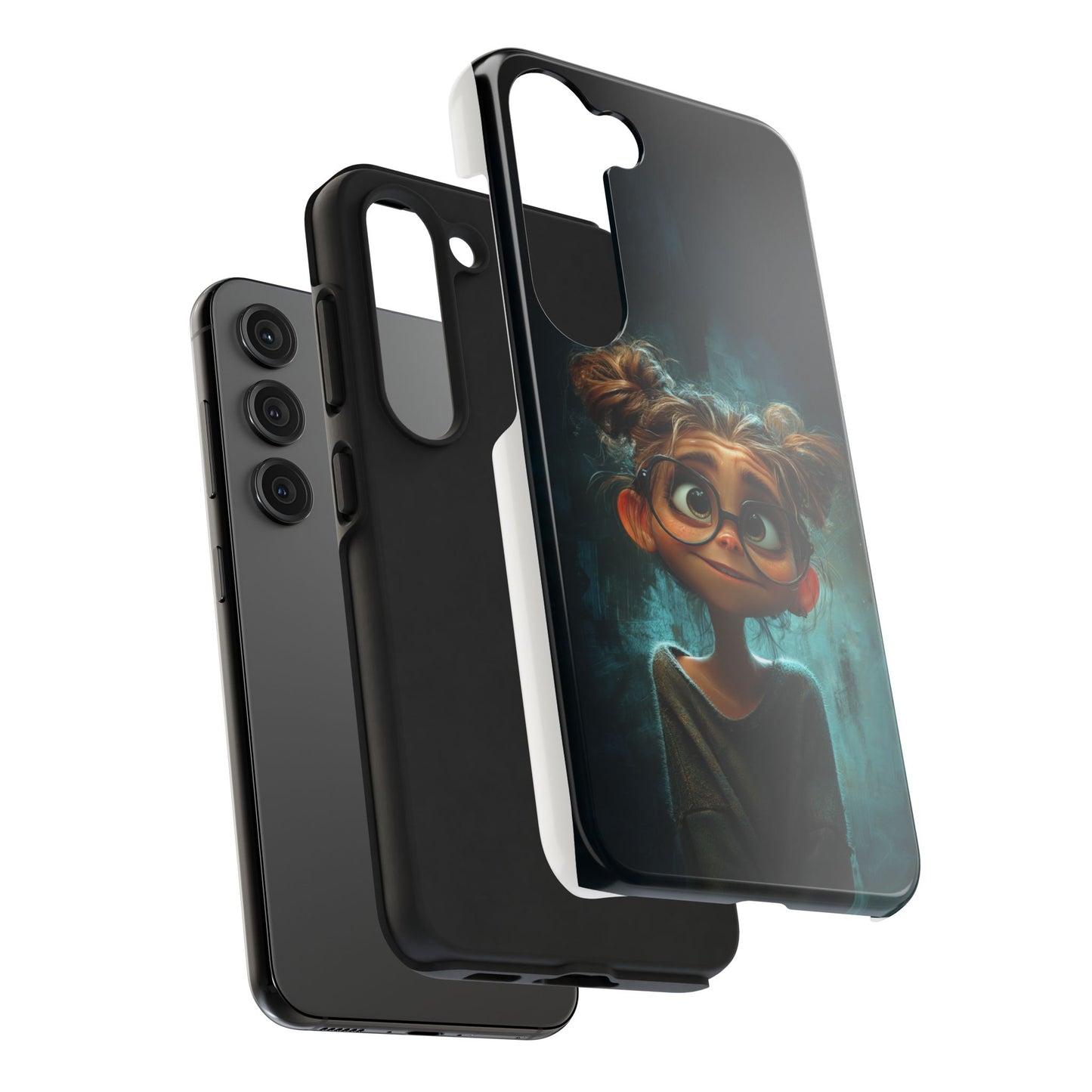 Cute Character Tough Phone Case - Perfect Gift for Kids and Teens