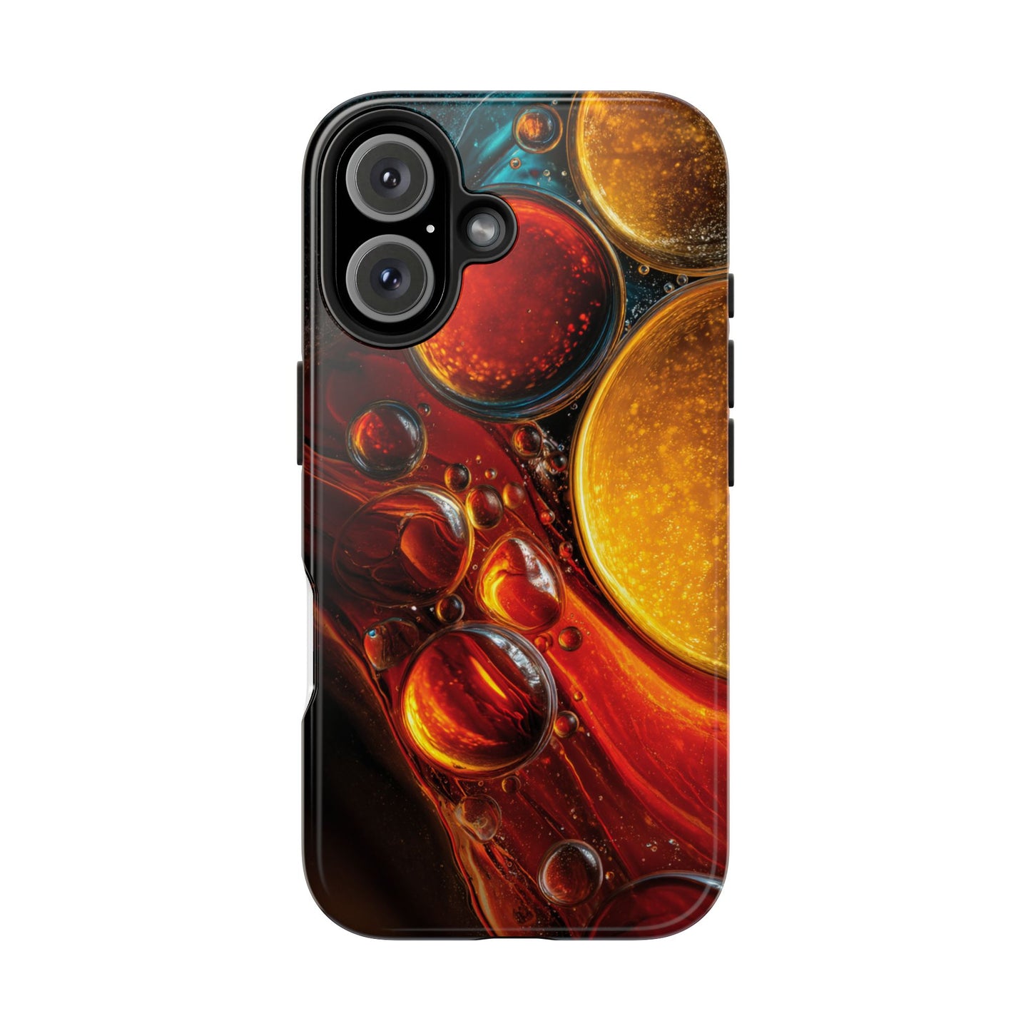 Vibrant Abstract Tough Phone Case - Protective Cover with Colorful Design