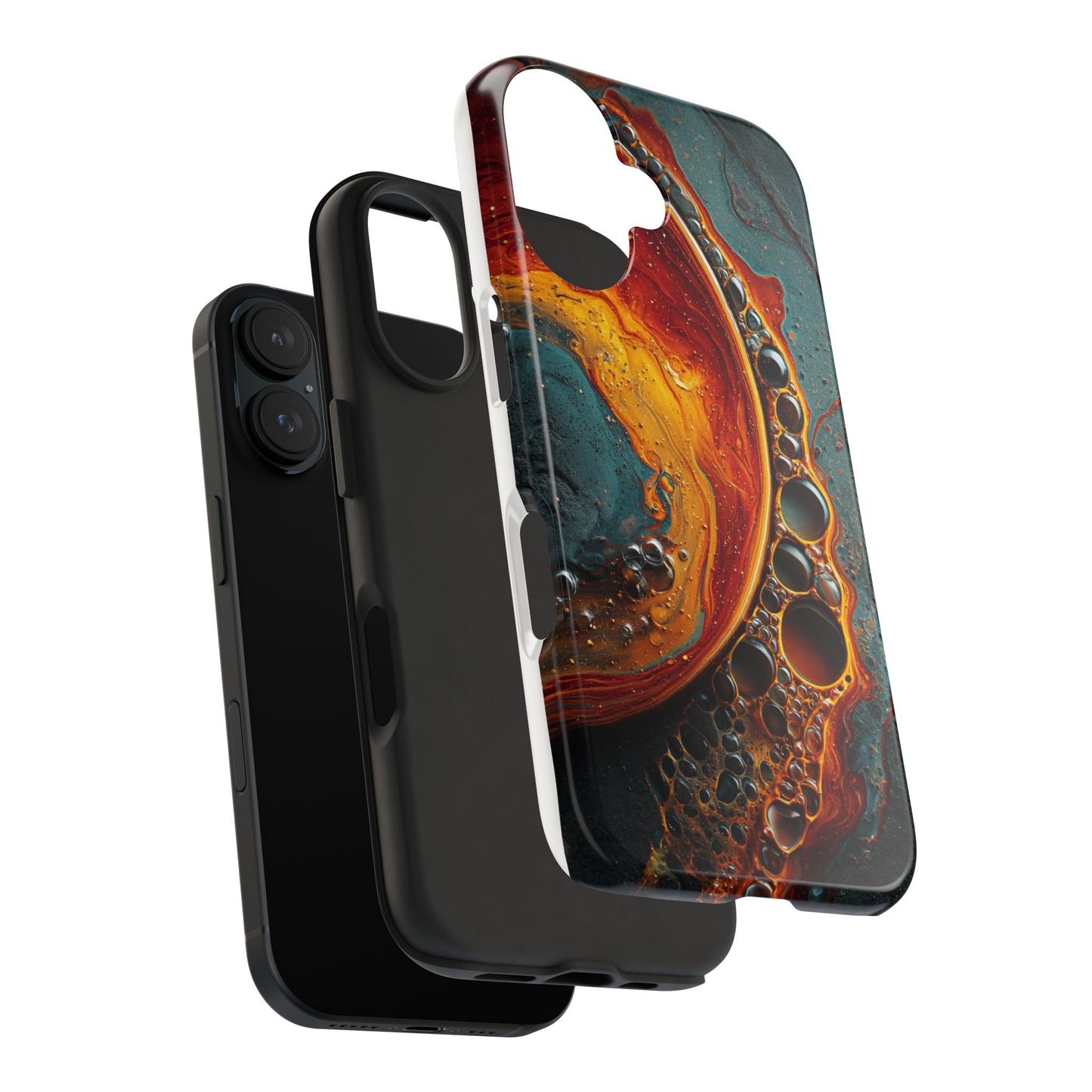 Vibrant Abstract Tough Phone Cases - Stylish Protection