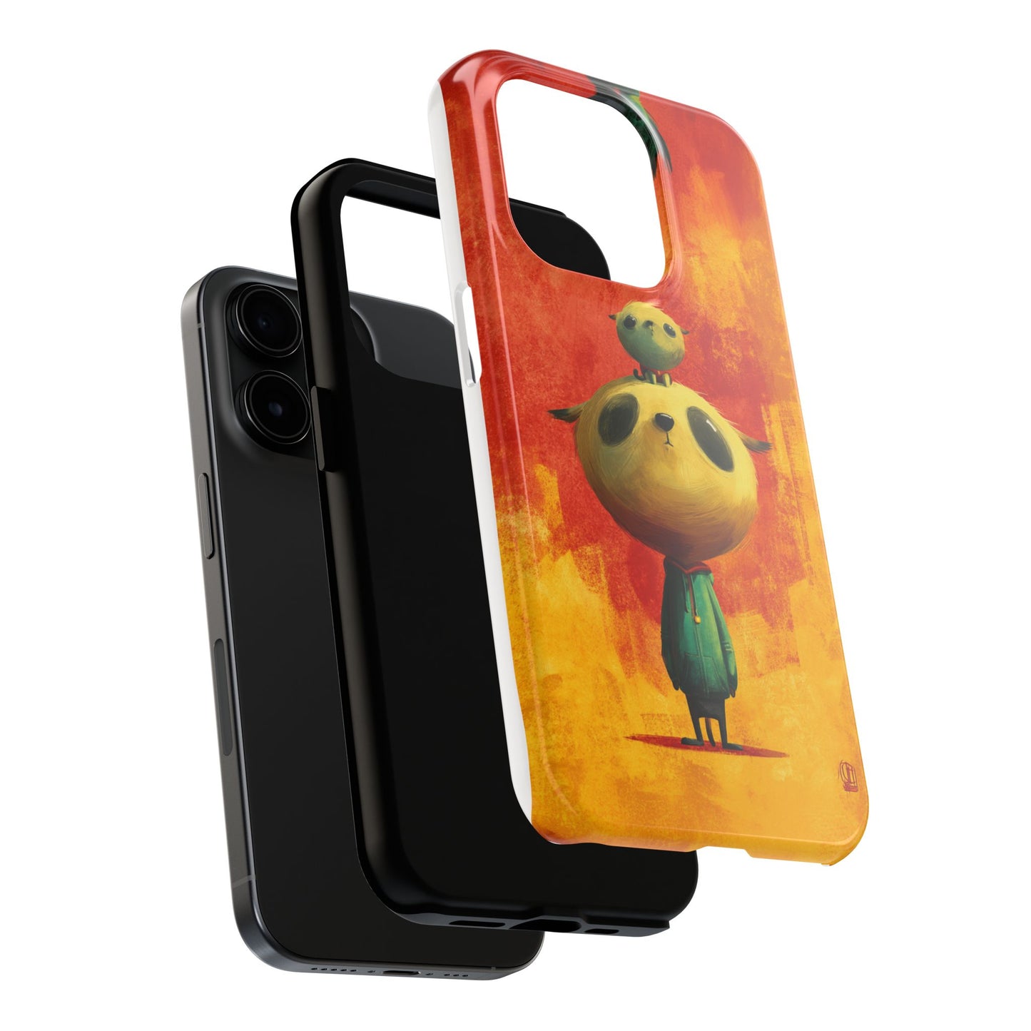 Whimsical Tough Phone Cases - Cute Animal Design for Trendy Protection