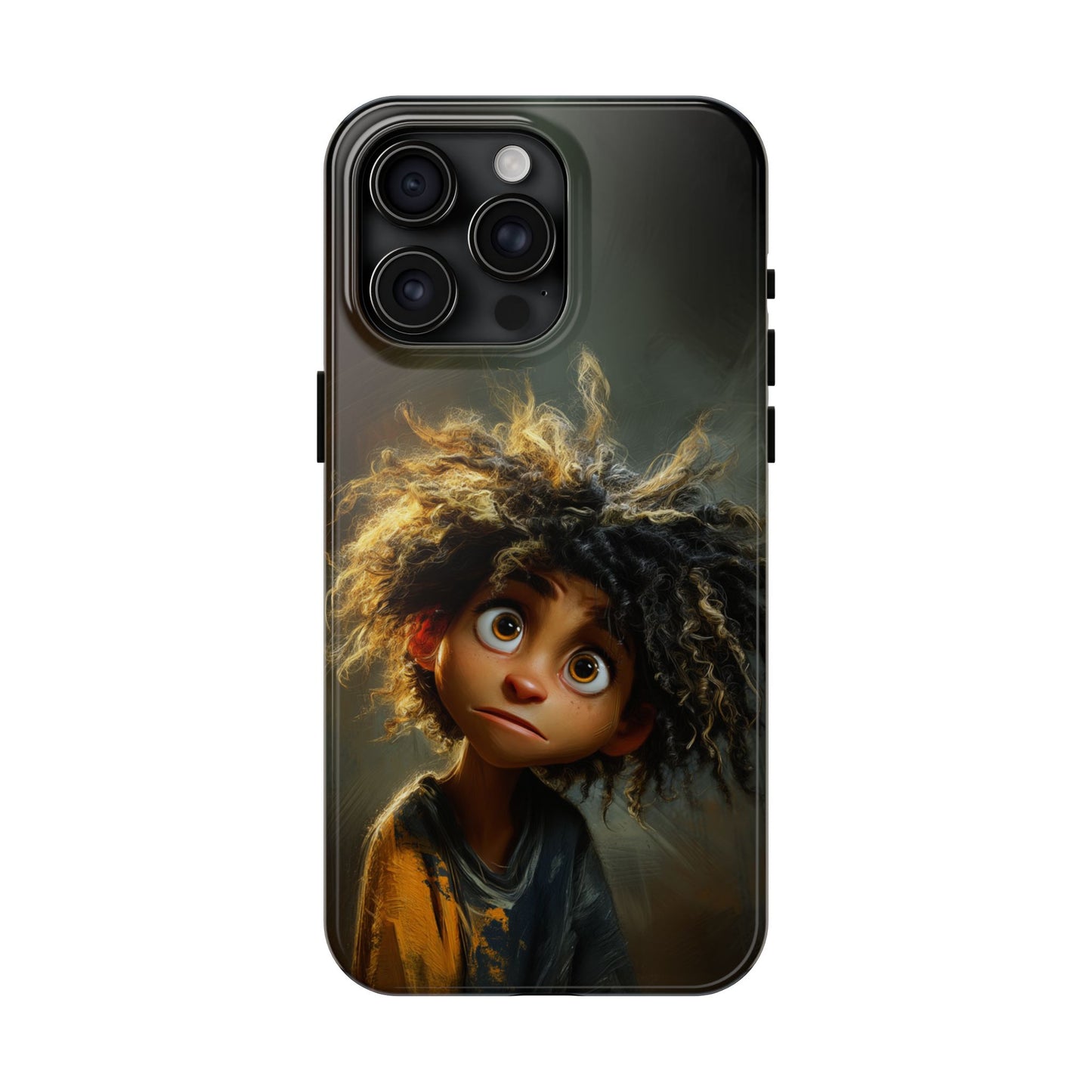 Whimsical Character Tough Phone Case for Kids