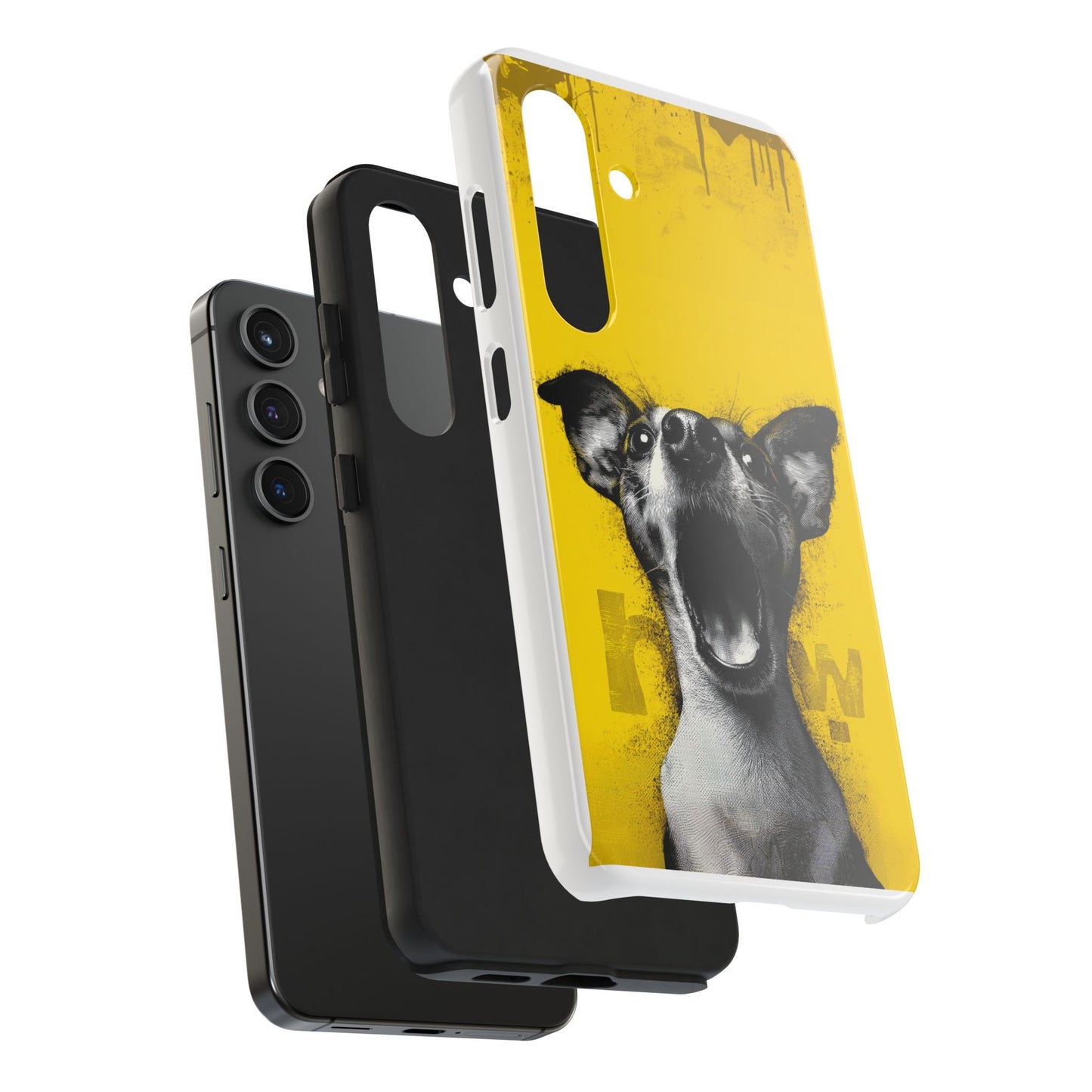 Vibrant Dog Lover Tough Phone Case – Durable Pet-Inspired Protection with Bold Design