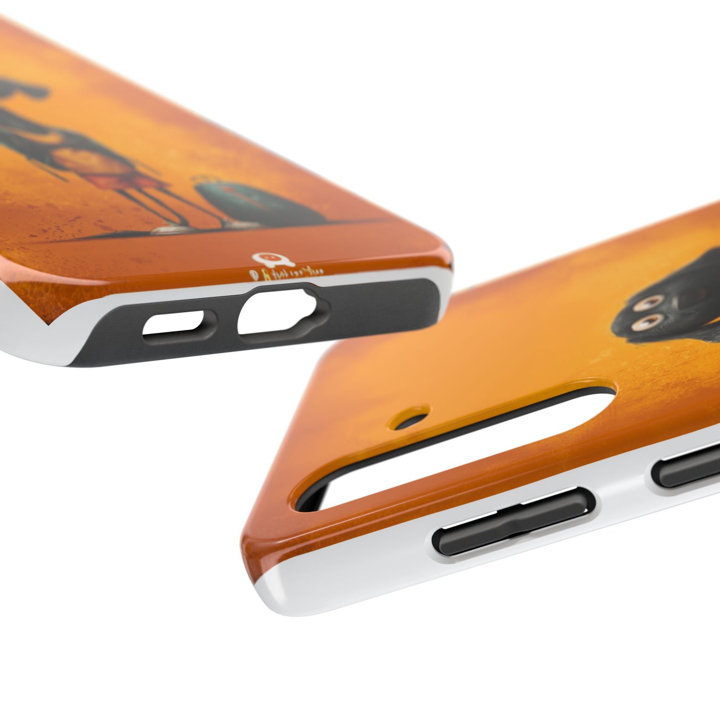 Cute Dog Art Tough Phone Case for Animal Lovers
