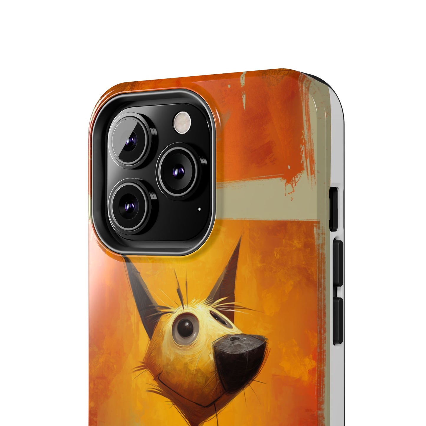 Whimsical Dog Art Tough Phone Case - Fun & Stylish Pet Lover Gift