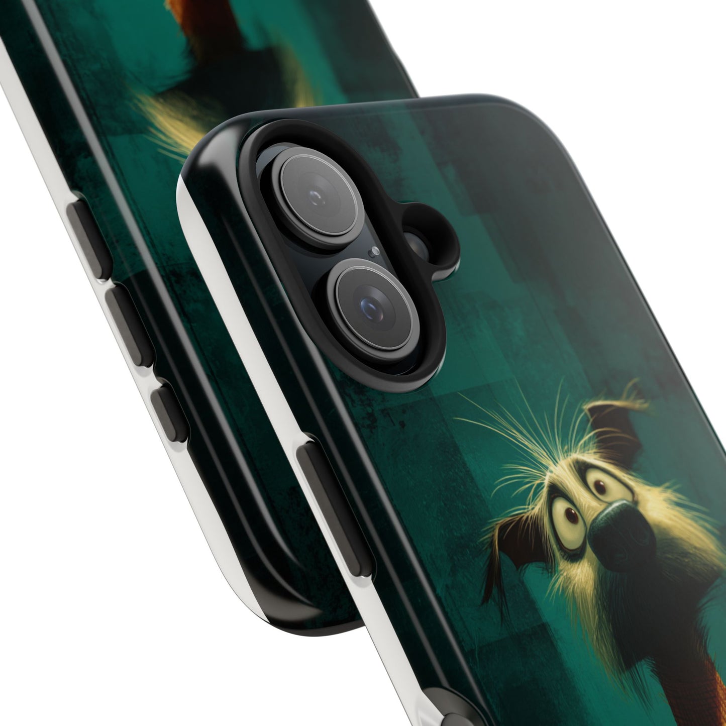 Cute Pet-Inspired Tough Phone Case - Ideal for Animal Lovers