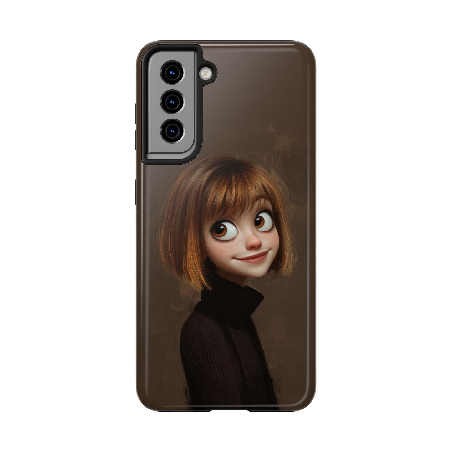 Cute Cartoon Character Tough Phone Case - Durable & Stylish Protection