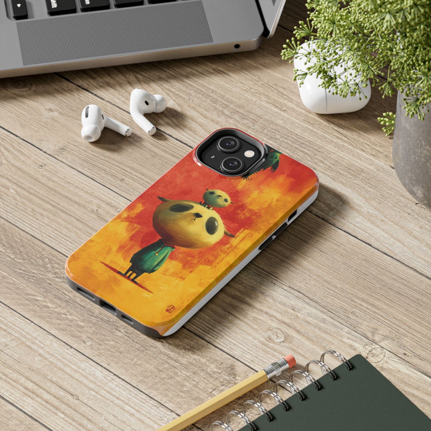 Whimsical Tough Phone Cases - Cute Animal Design for Trendy Protection