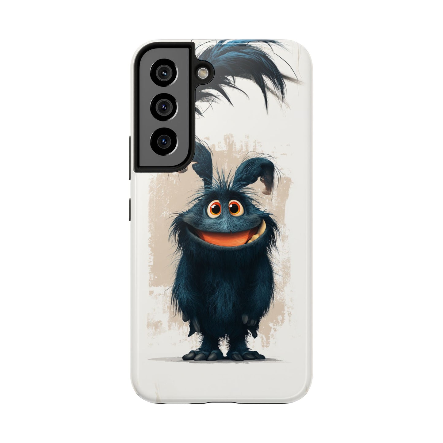 Whimsical Monster Tough Phone Case - Durable Protection for Fun-Loving Individuals