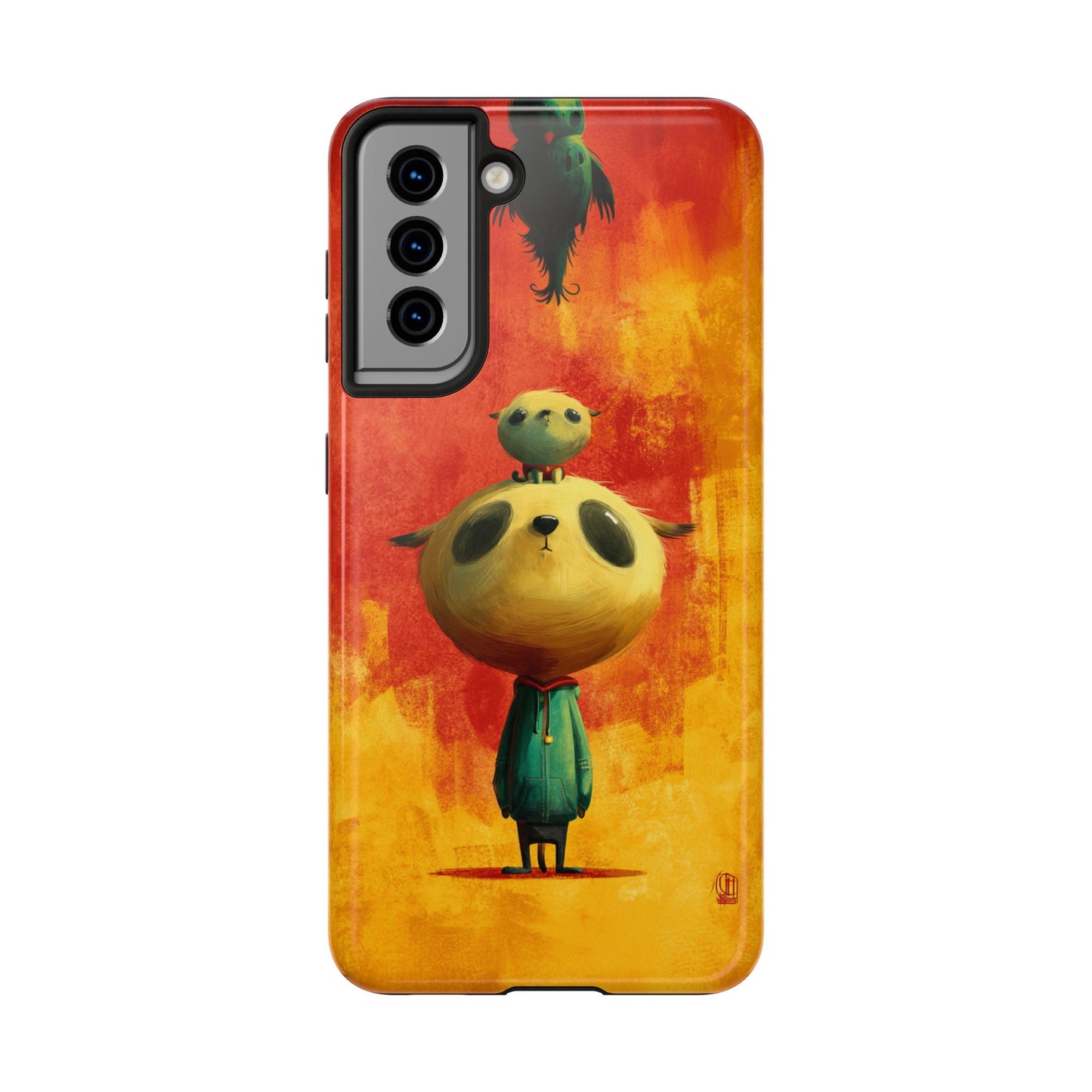 Whimsical Tough Phone Cases - Cute Animal Design for Trendy Protection