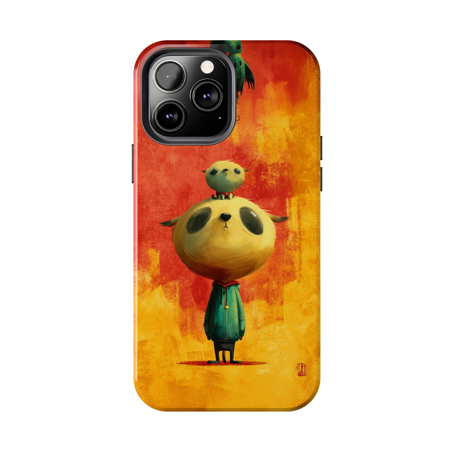 Whimsical Tough Phone Cases - Cute Animal Design for Trendy Protection