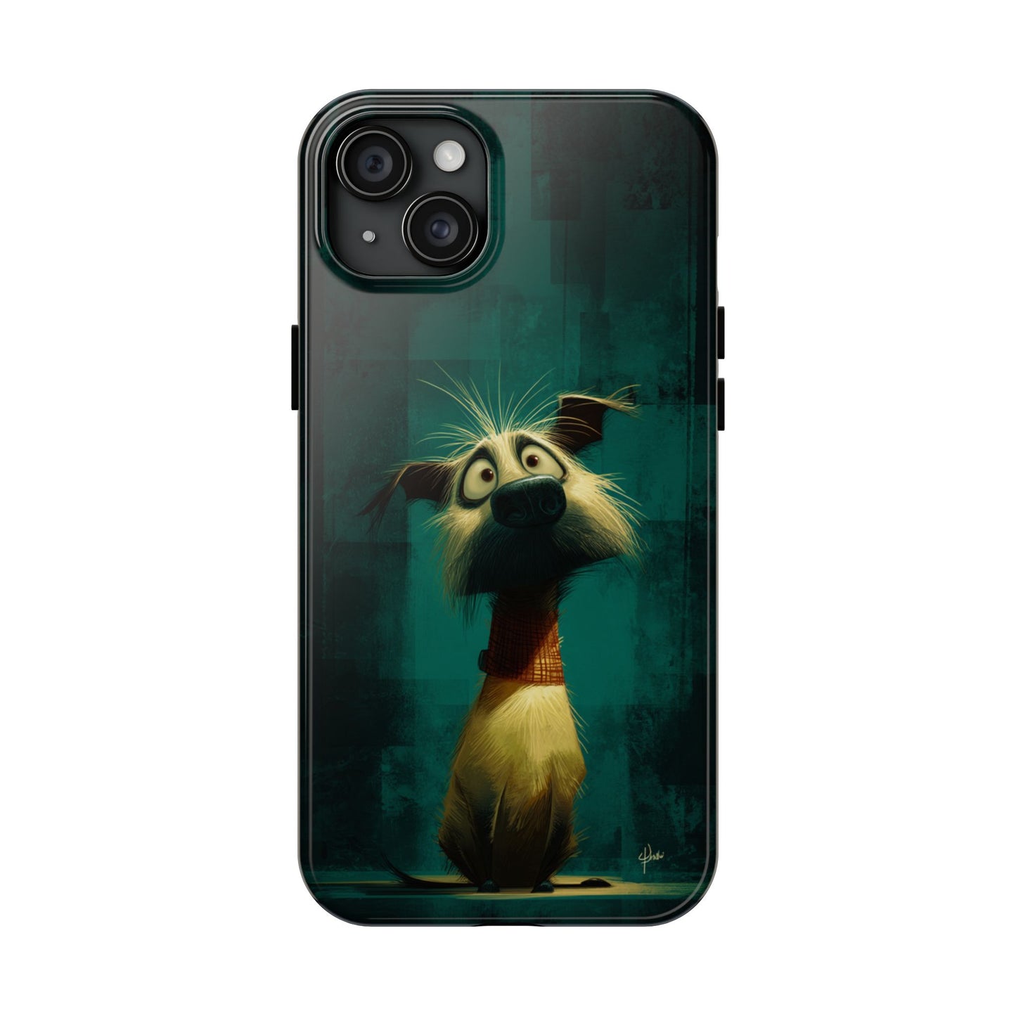 Cute Pet-Inspired Tough Phone Case - Ideal for Animal Lovers