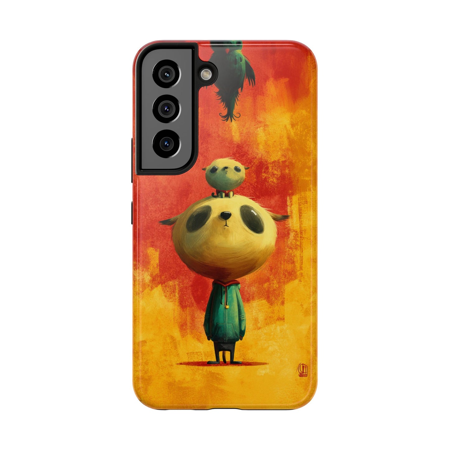 Whimsical Tough Phone Cases - Cute Animal Design for Trendy Protection