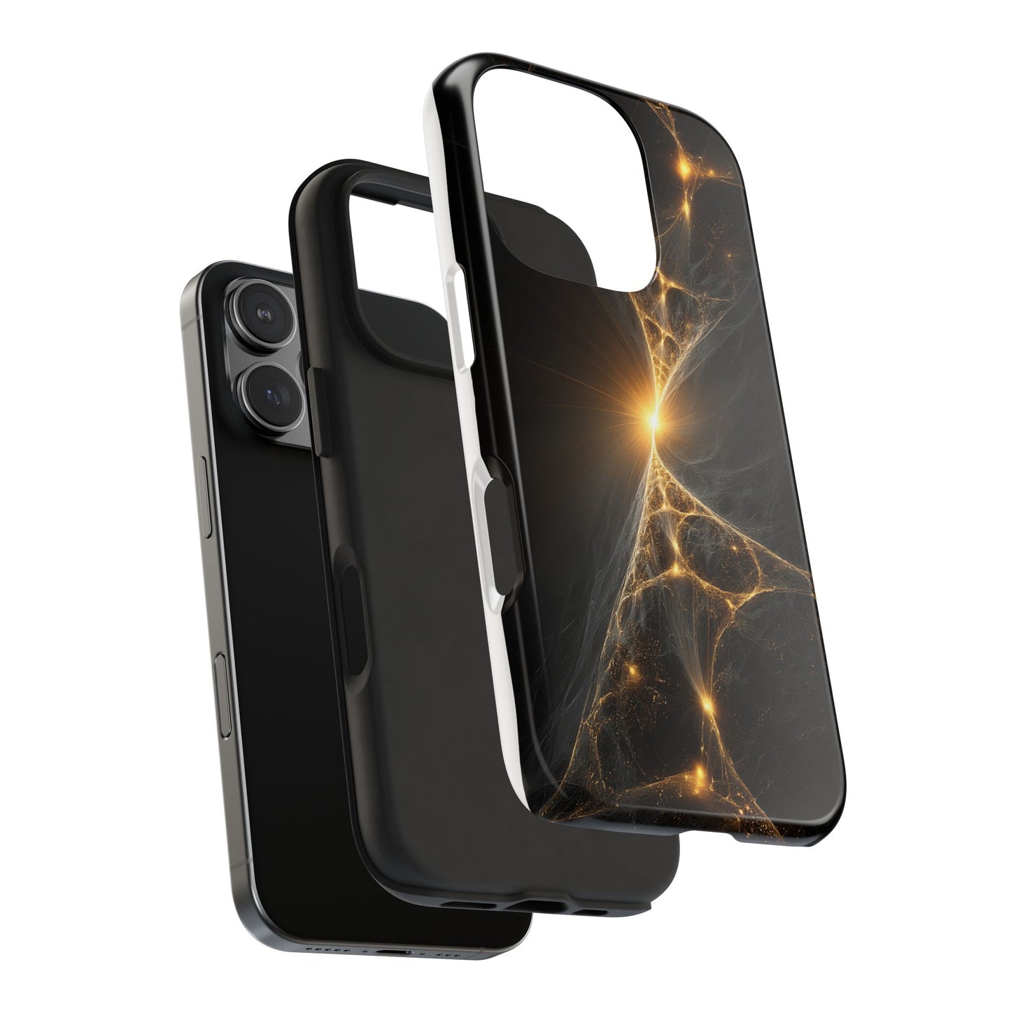 Cosmic Glow Tough Phone Case - Durable Protection with Stunning Galaxy Design