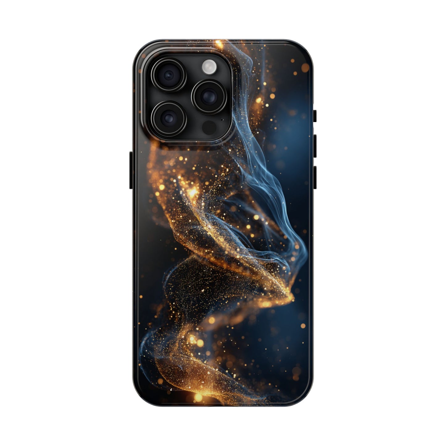 Elegant Gold Swirl Tough Phone Case – Durable & Stylish Protection for Your Device