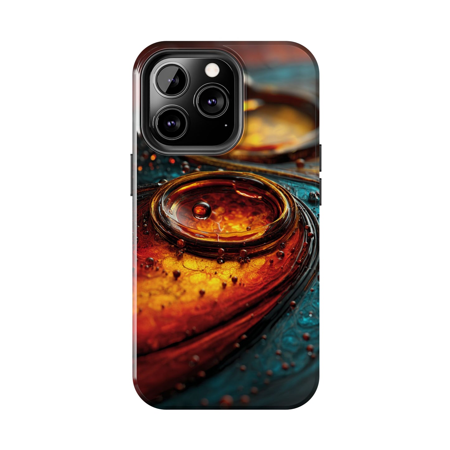 Artistic Tough Phone Case – Abstract Colorful Design for Unique Protection