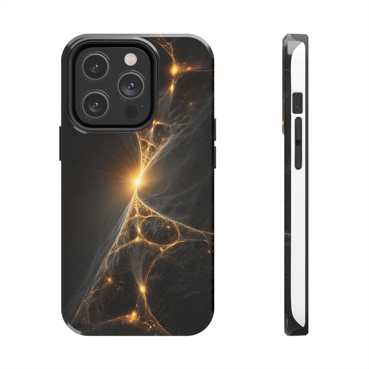 Cosmic Glow Tough Phone Case - Durable Protection with Stunning Galaxy Design
