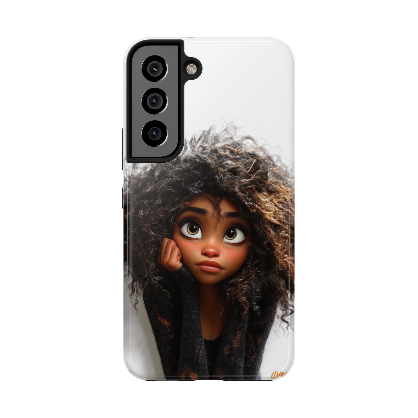 Whimsical Tough Phone Case – Playful Character Design for Teens & Creatives