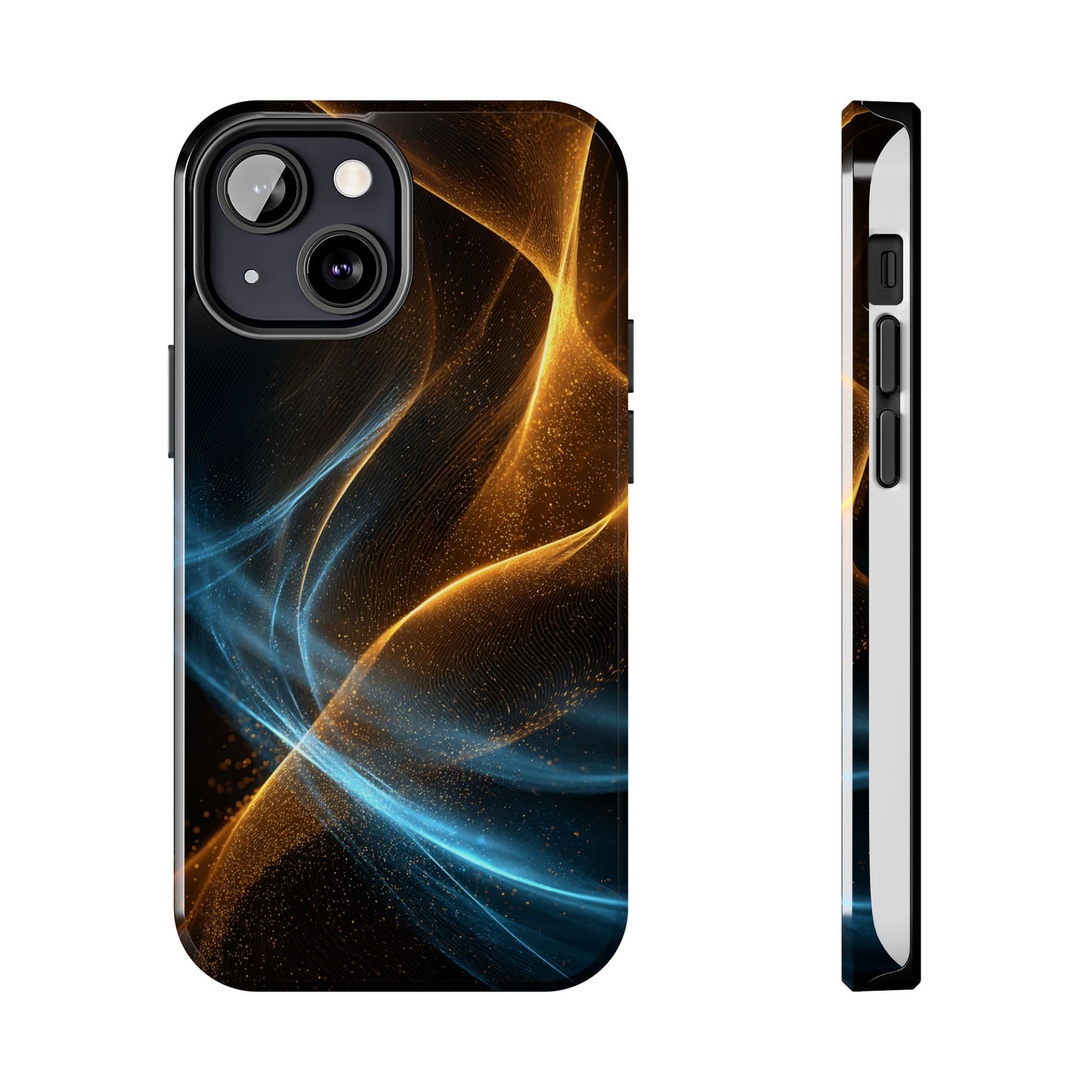 Dynamic Wave Tough Phone Case - Durable and Stylish