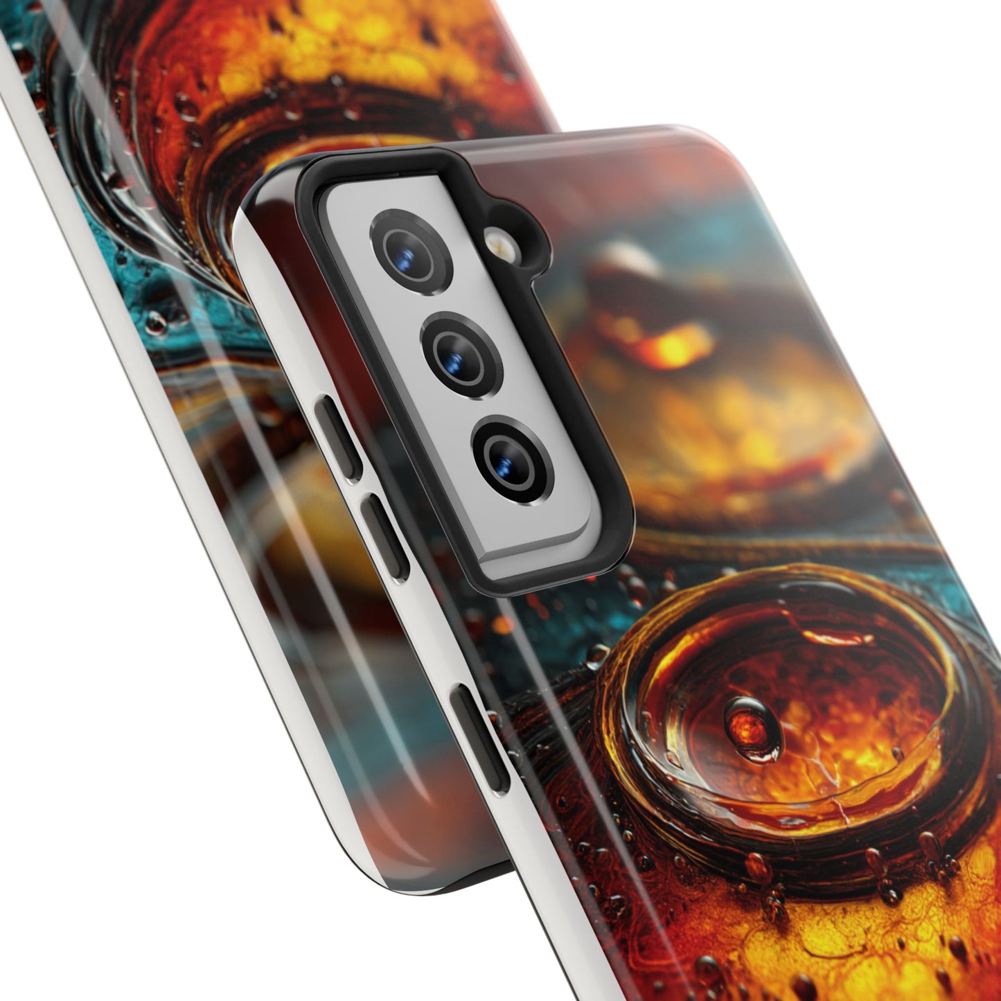 Artistic Tough Phone Case – Abstract Colorful Design for Unique Protection