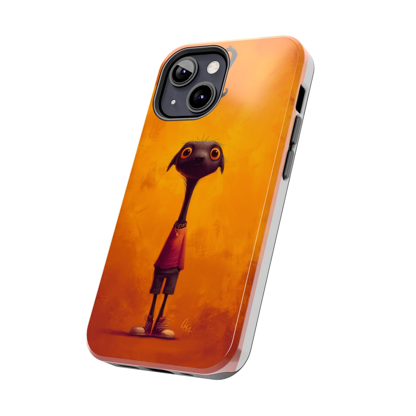 Whimsical Tough Phone Cases - Unique, Durable Design for Creative Minds