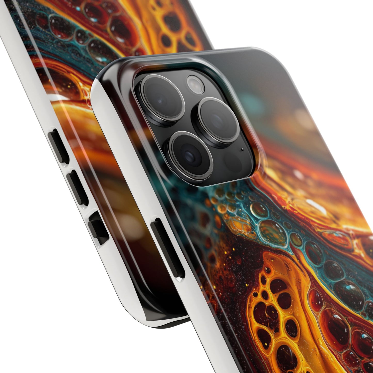 Vibrant Abstract Tough Phone Cases – Durable & Stylish Protection