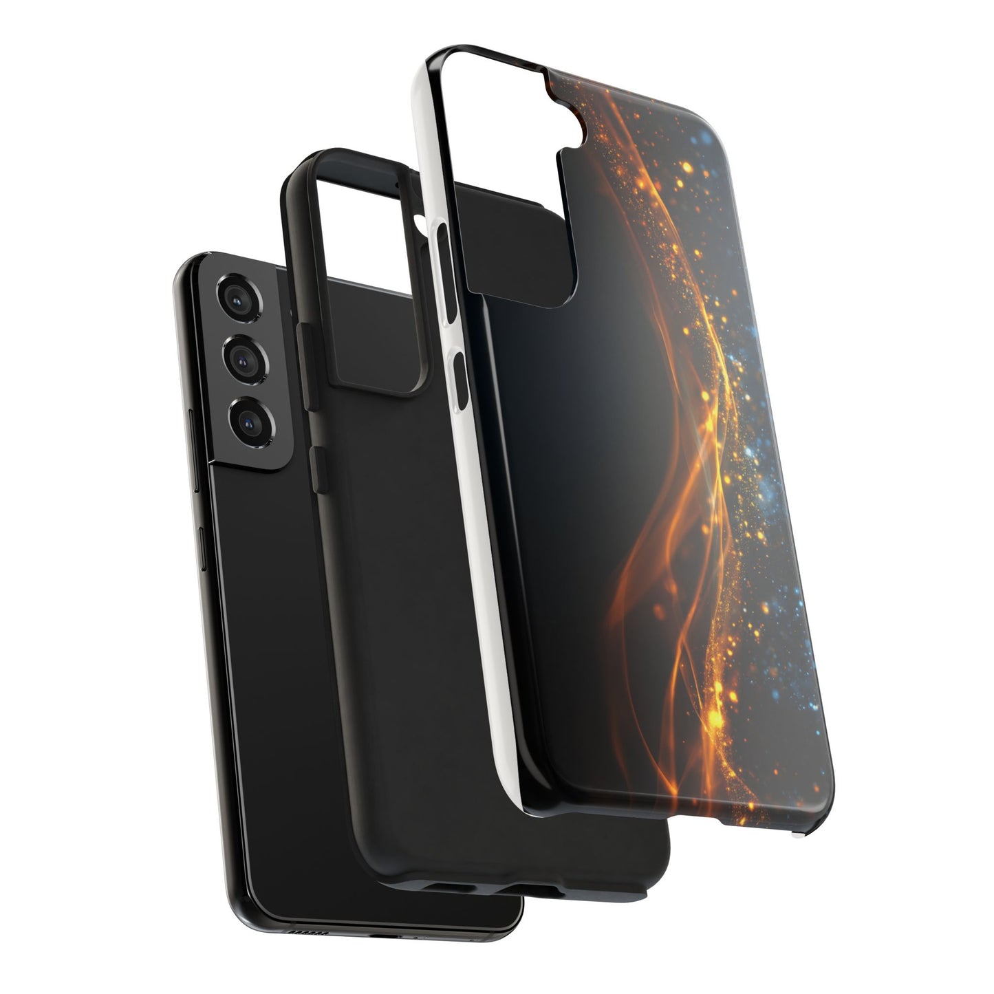 Stylish Tough Phone Cases - Durable Protection with Elegant Glow Design
