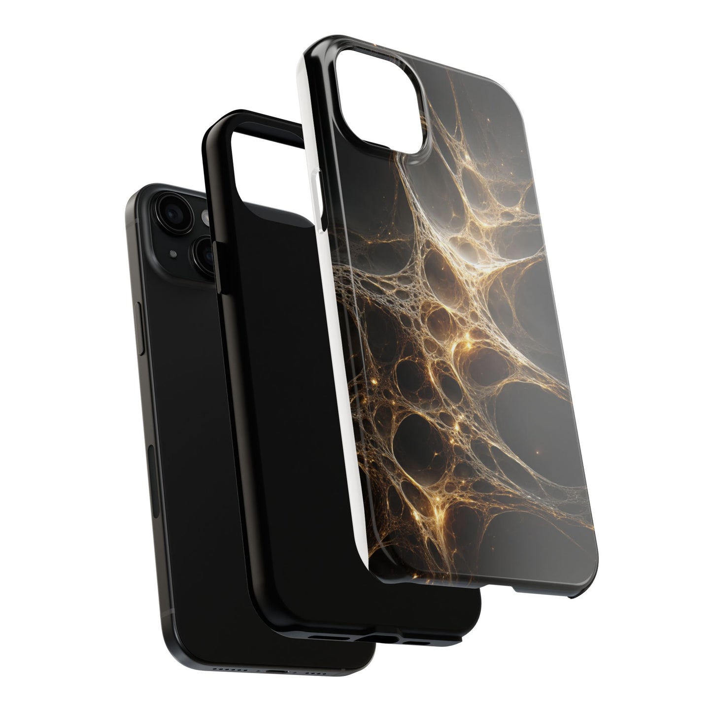 Abstract Cosmic Tough Phone Case - Stylish & Durable Cell Phone Protection