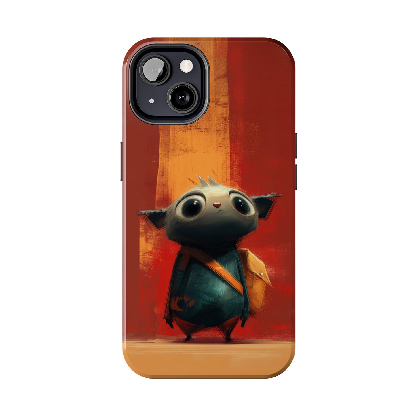 Adventurous Character Tough Phone Case - Durable Protection for Creative Souls
