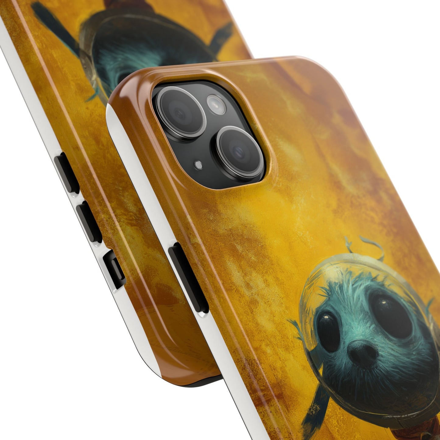 Cute Dog Art Tough Phone Case - Stylish & Protective
