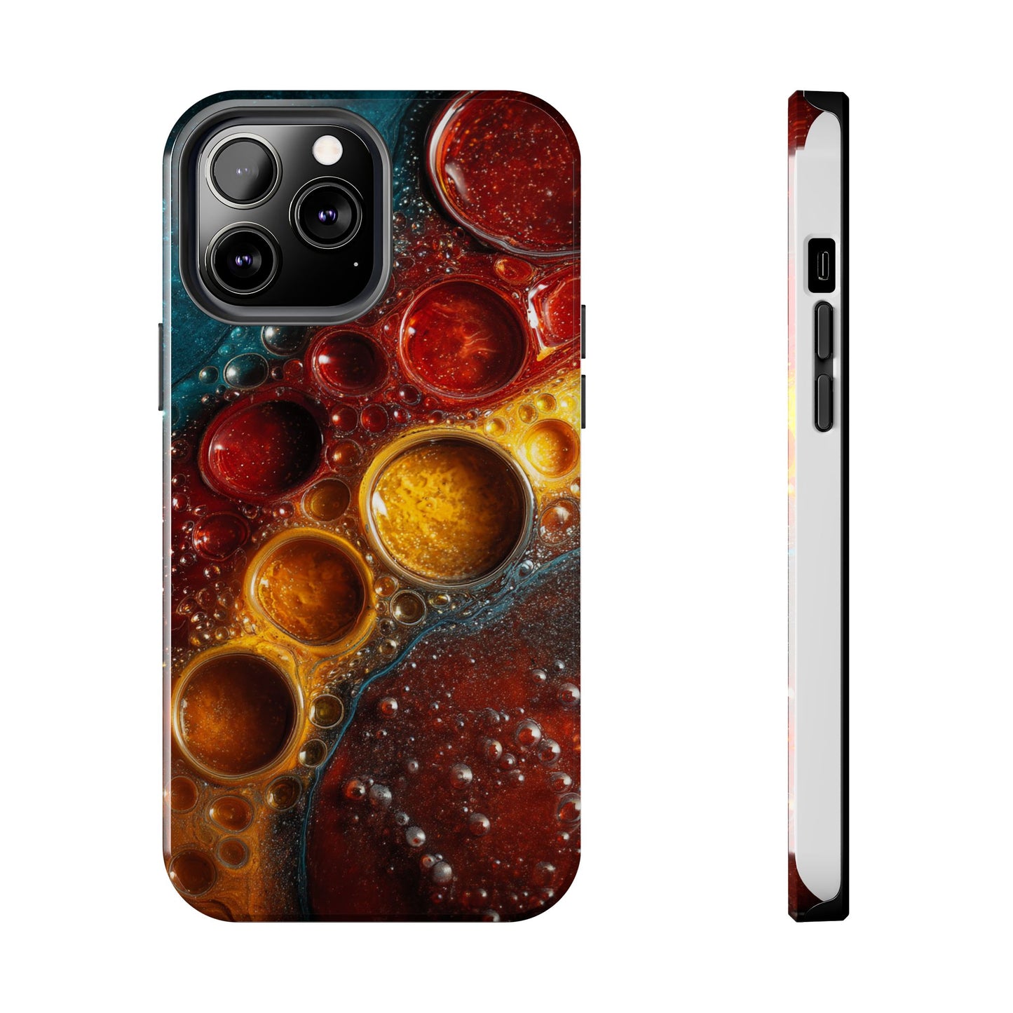 Vibrant Abstract Tough Phone Case - Durable and Stylish Protection